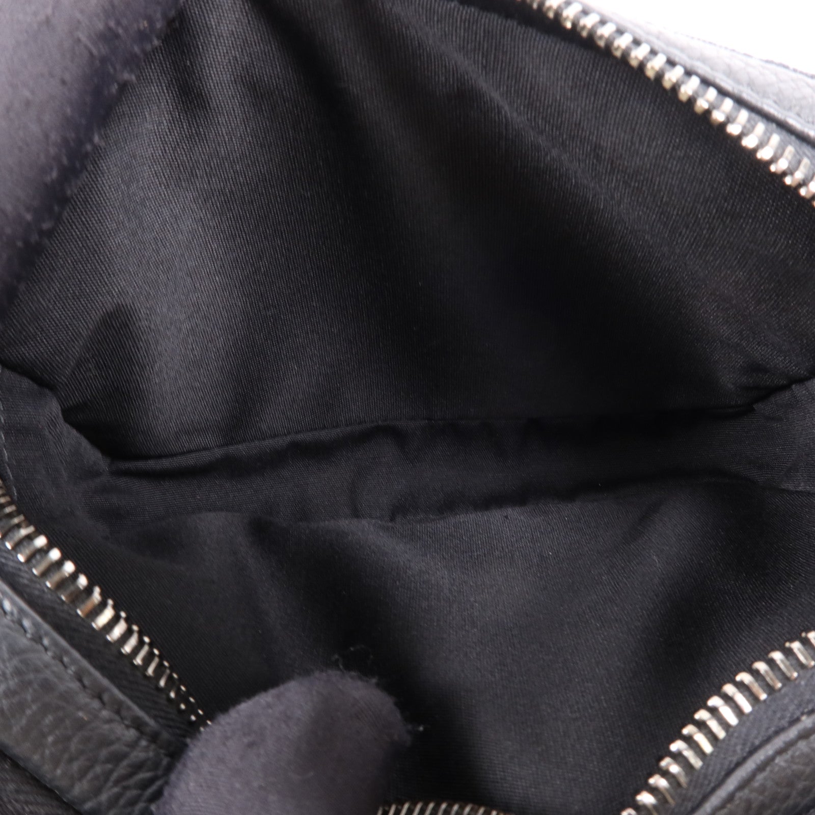 Dior 帆布Oblique Zipped Pouch銀扣肩背袋