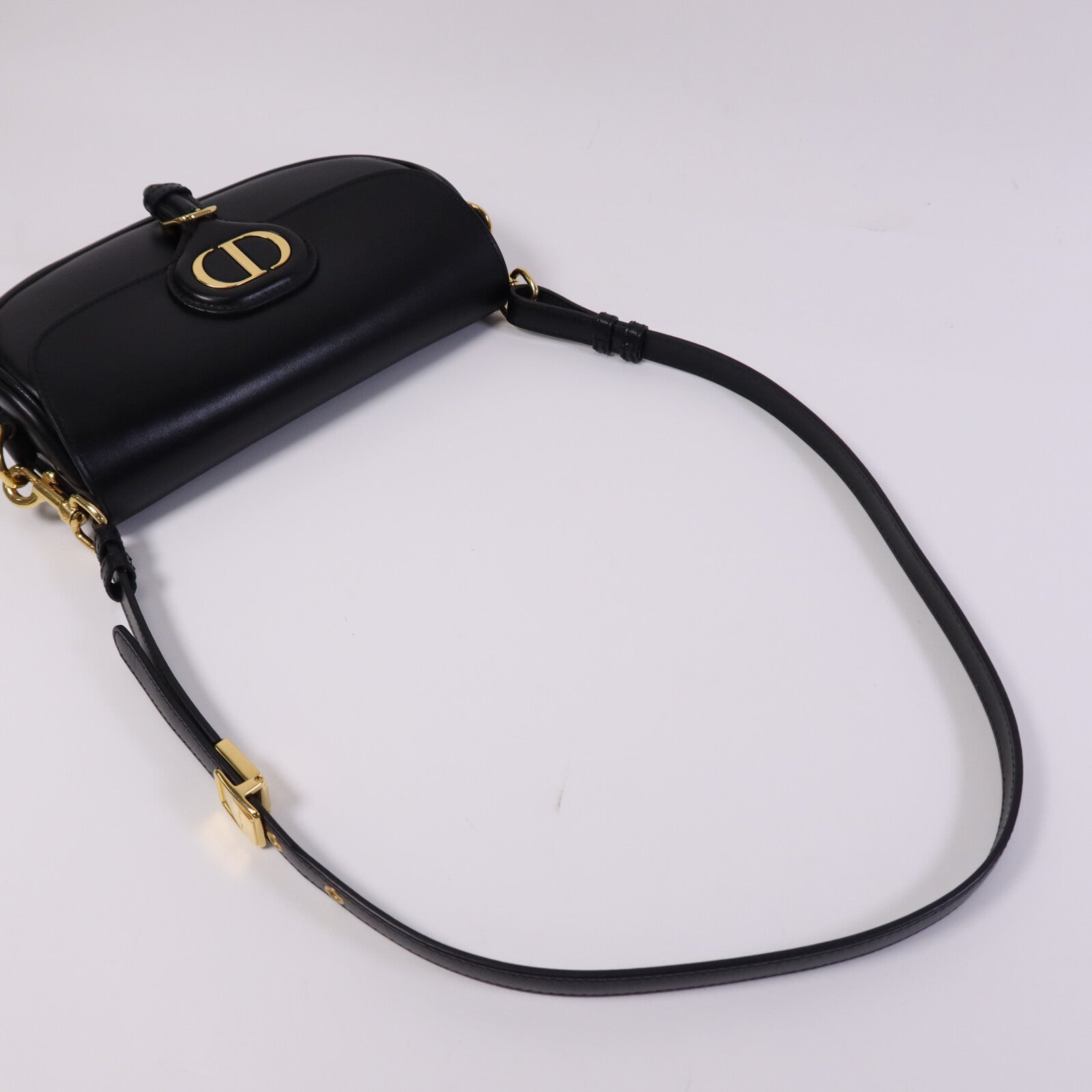 Dior 牛皮皮革Bobby East West金扣肩背袋