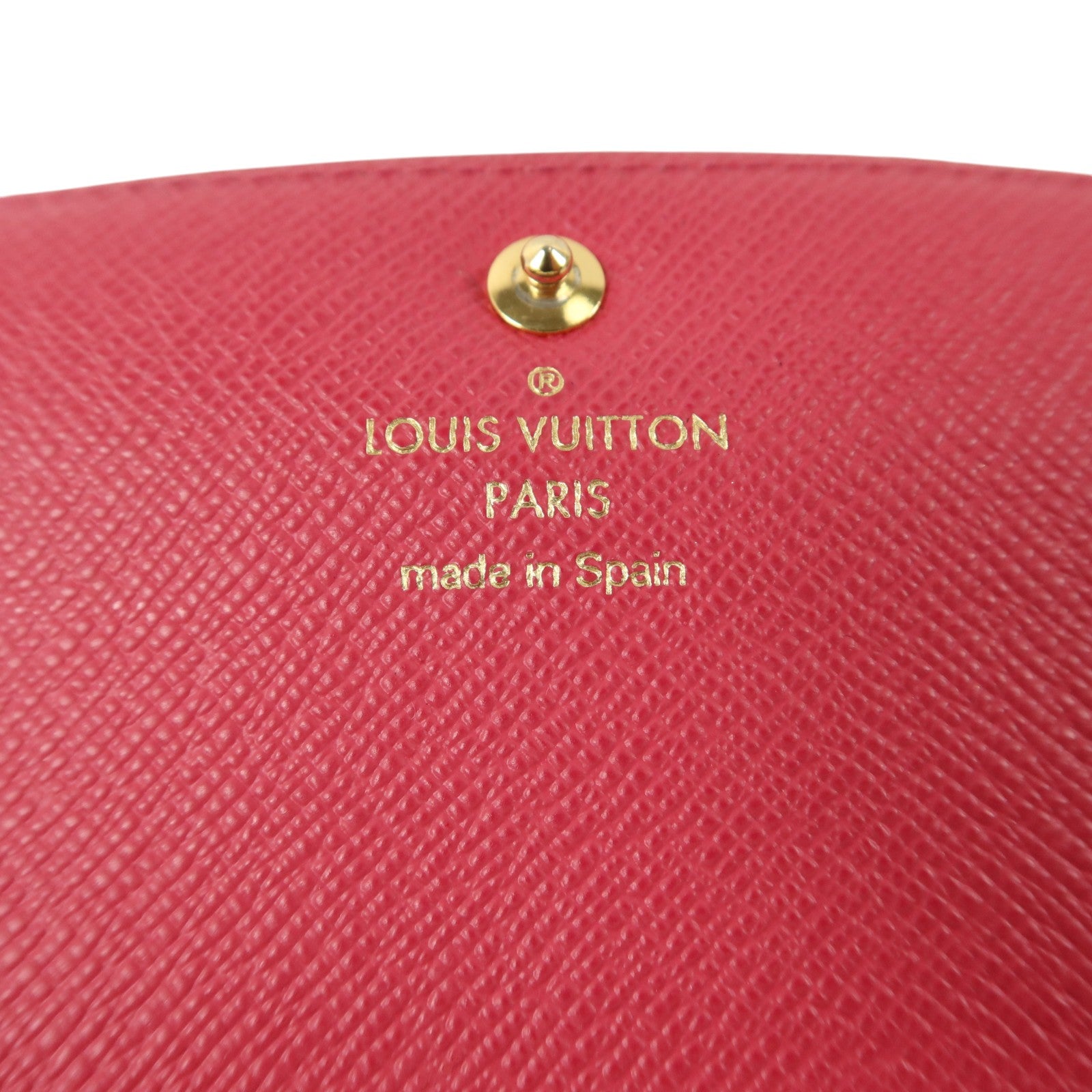LOUIS VUITTON Monogram Blooming Flowers Emilie Wallet金扣長錢包