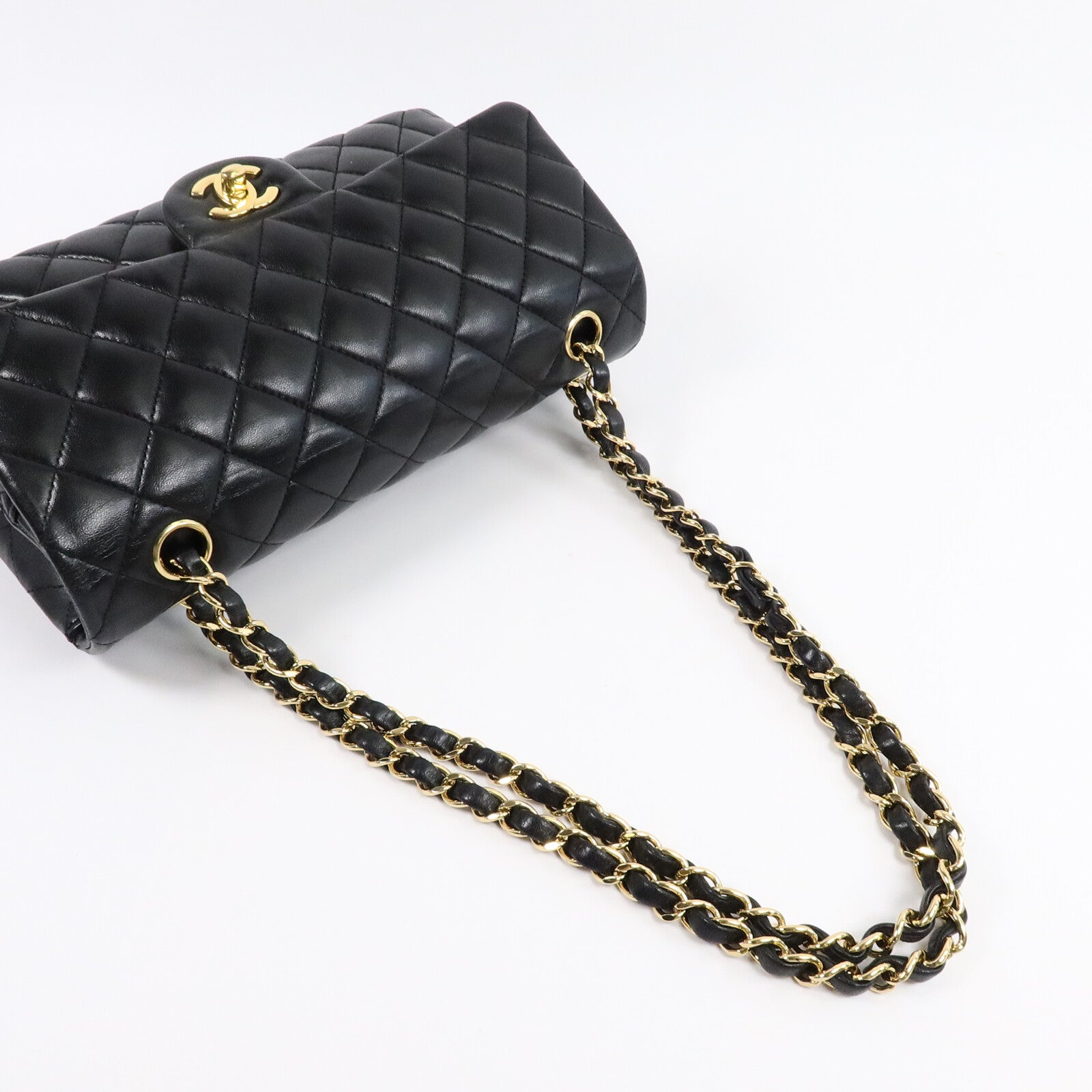 CHANEL 羊皮皮革Classic 25鏈帶肩背袋