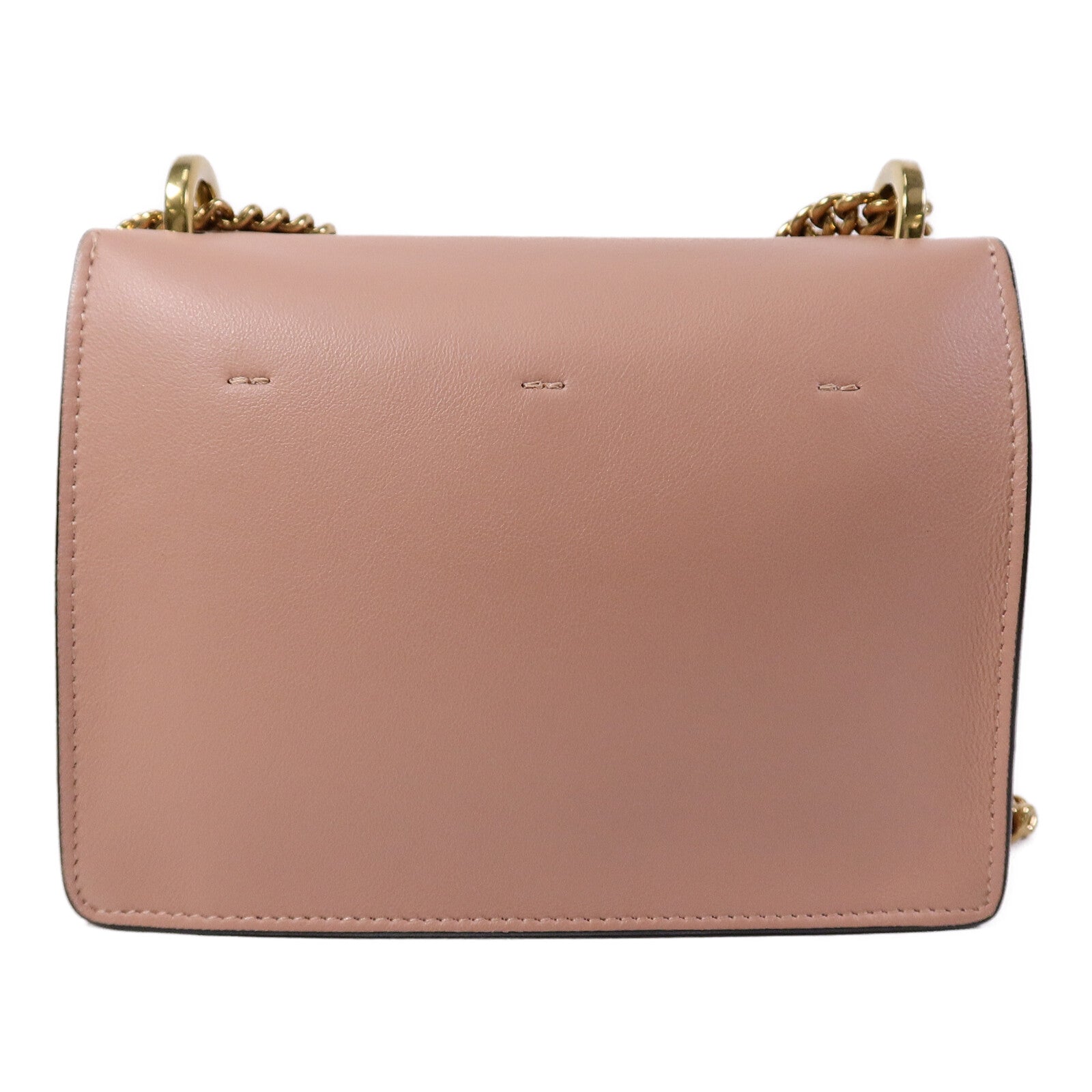 FENDI 羊皮皮革Kan U Shoulder Bag鏈帶肩背袋