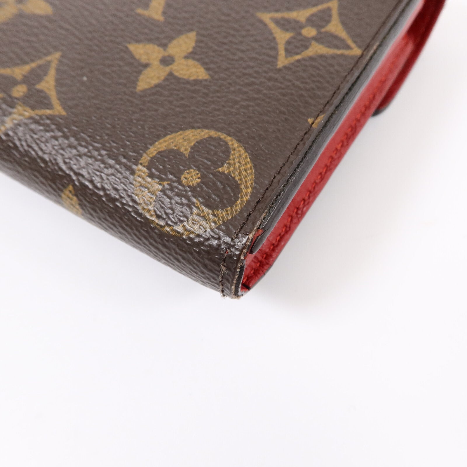 LOUIS VUITTON Monogram Portefeuille Pallas Long Wallet金扣長錢包