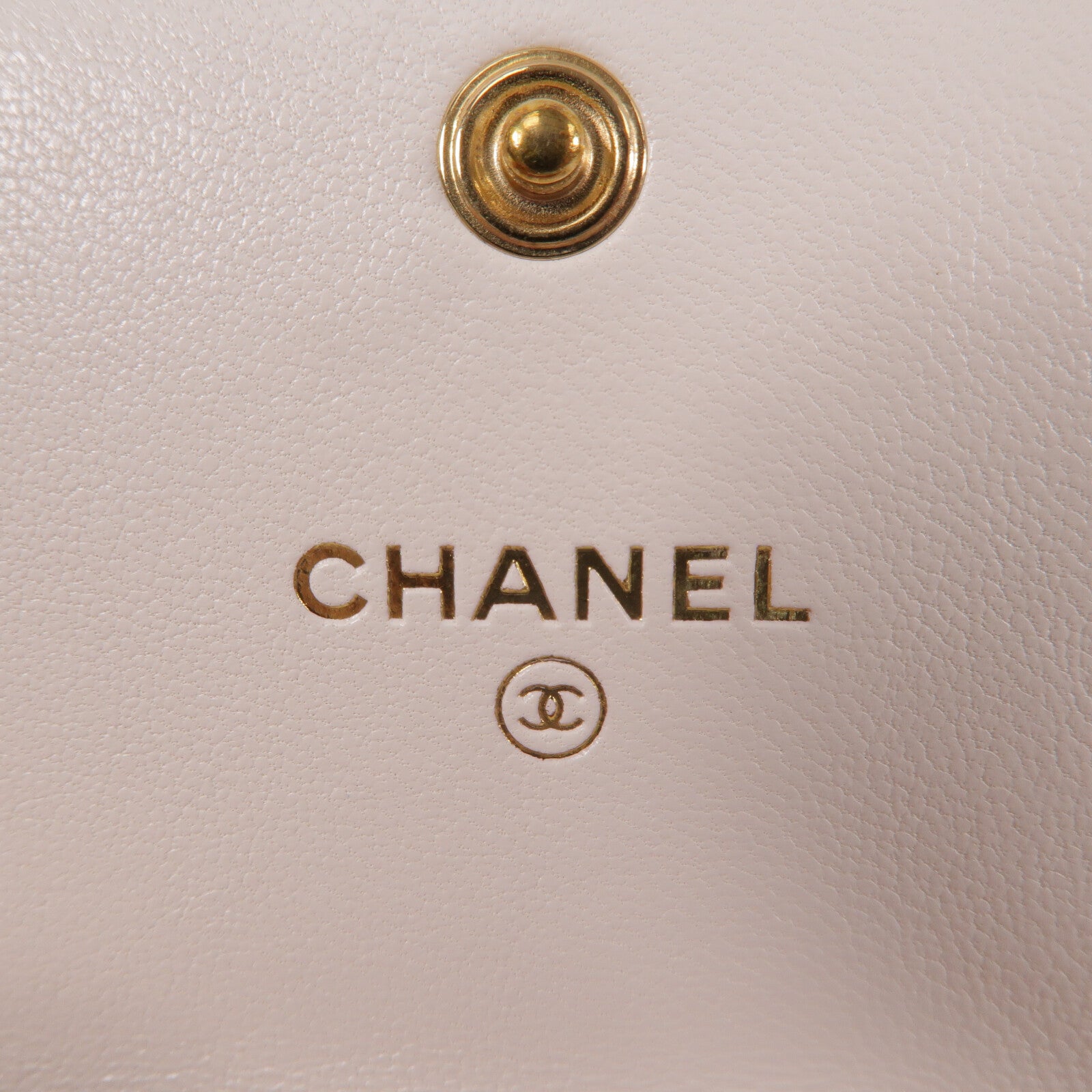 CHANEL 羊皮皮革Flpa 19 Coins Wallet With Chain鏈帶肩背袋