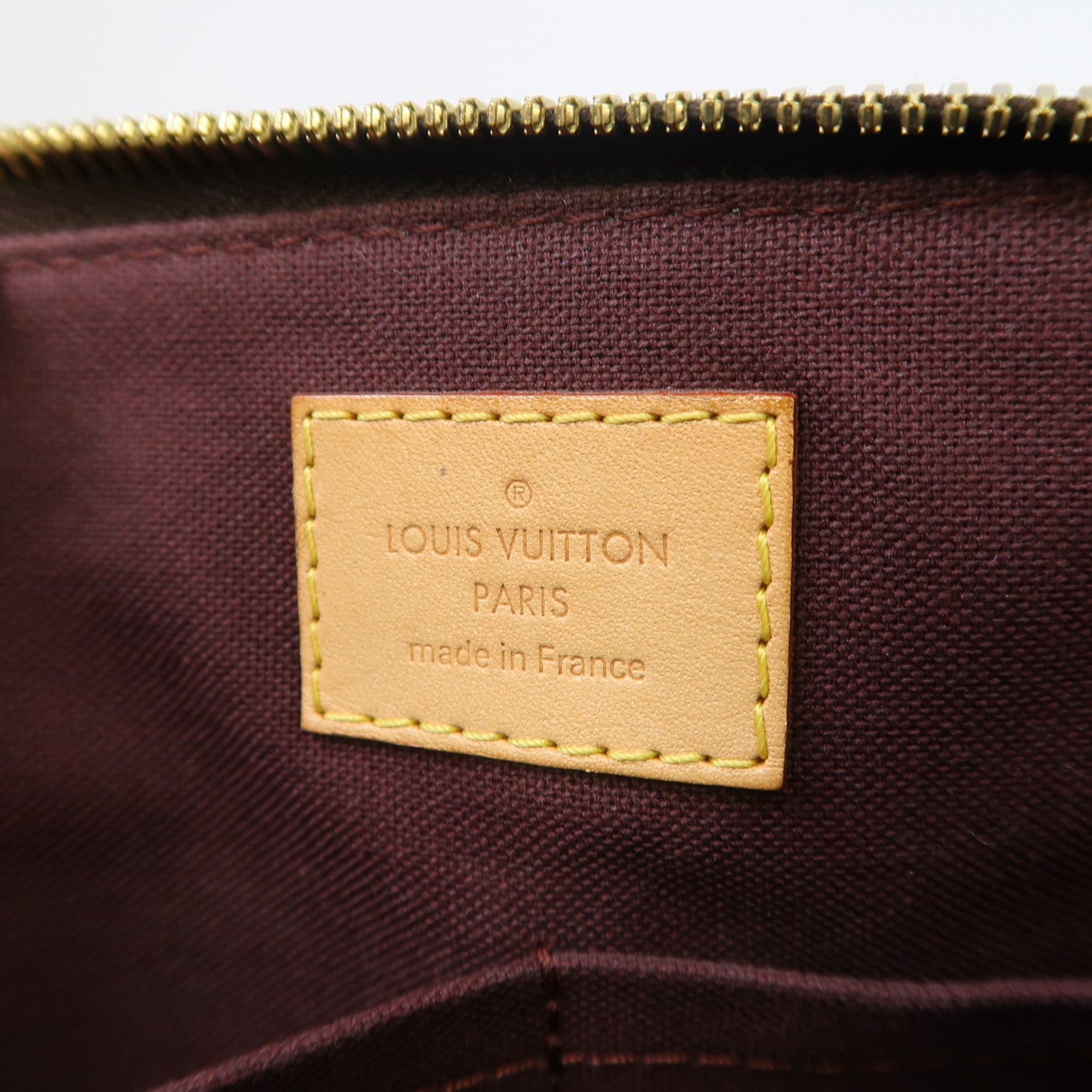LOUIS VUITTON Monogram Turenne PM金扣手挽肩背兩用袋棕色
