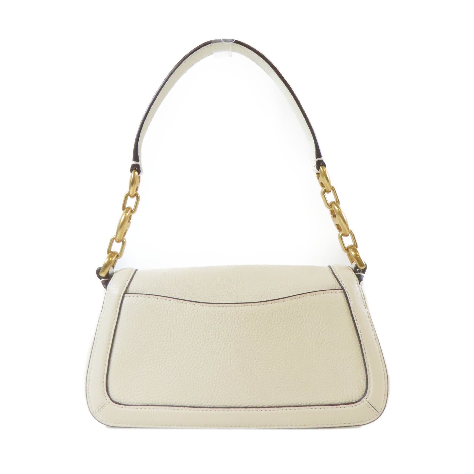 Kate Spade 牛皮皮革Shoulder Bag金扣手挽肩背兩用袋白色