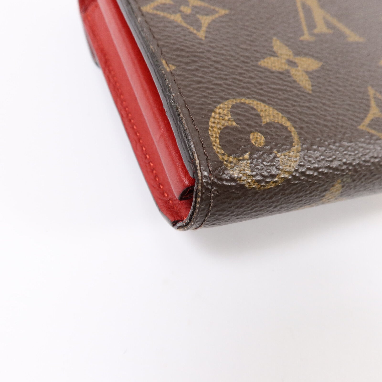 LOUIS VUITTON Monogram Portefeuille Pallas Long Wallet金扣長錢包