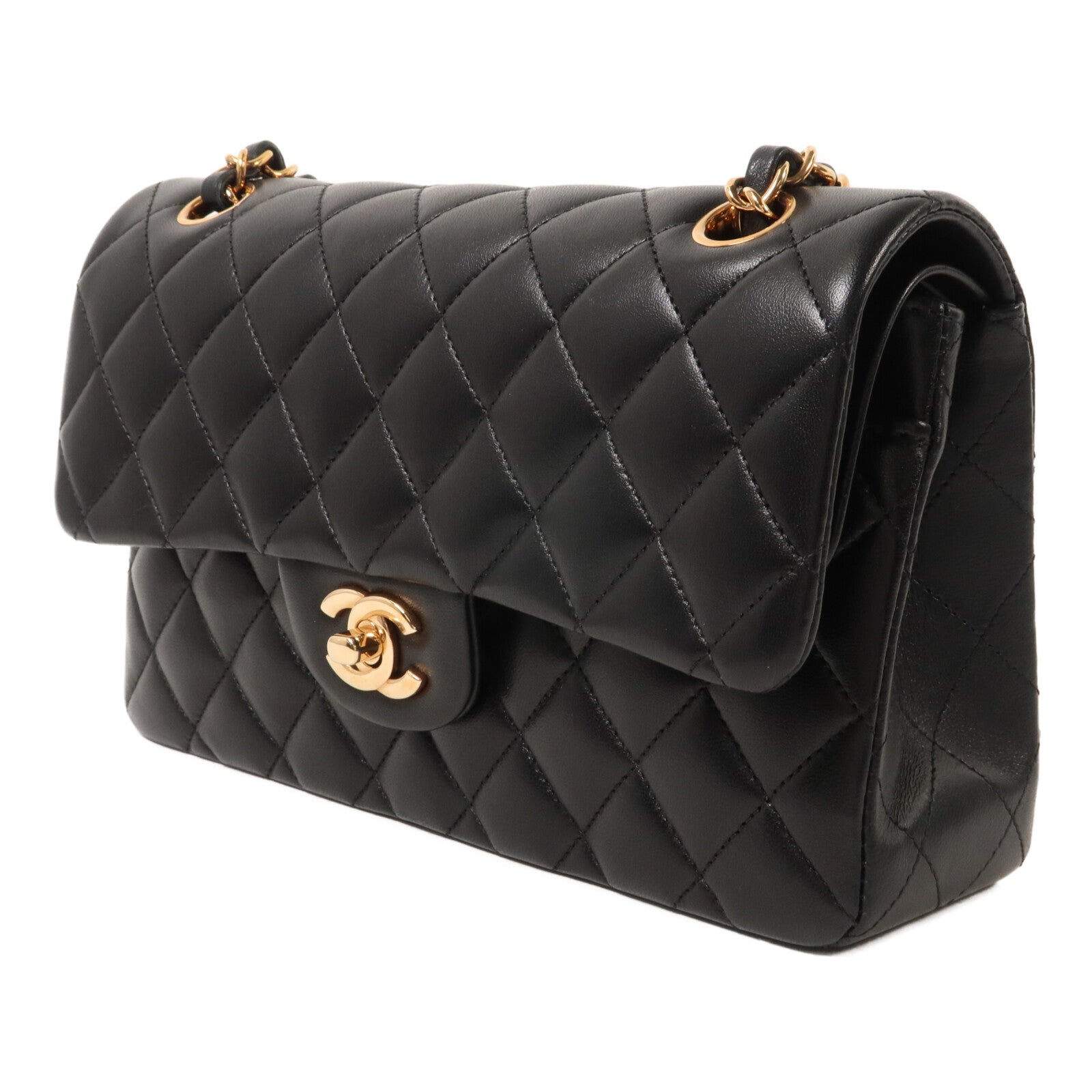 CHANEL 羊皮皮革Classic 23鏈帶肩背袋