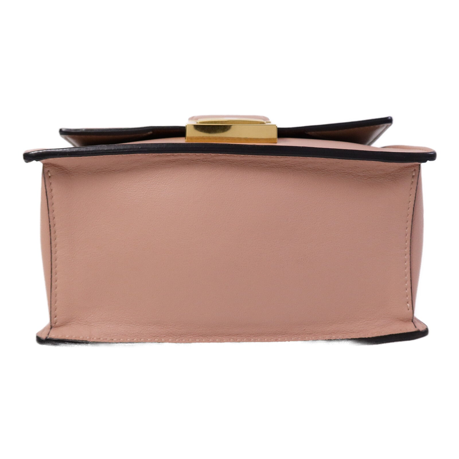 FENDI 羊皮皮革Kan U Shoulder Bag鏈帶肩背袋