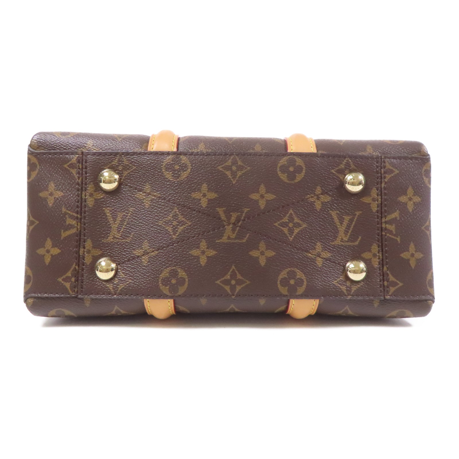 LOUIS VUITTON Monogram Soufflot Tote BB金扣手挽肩背兩用袋