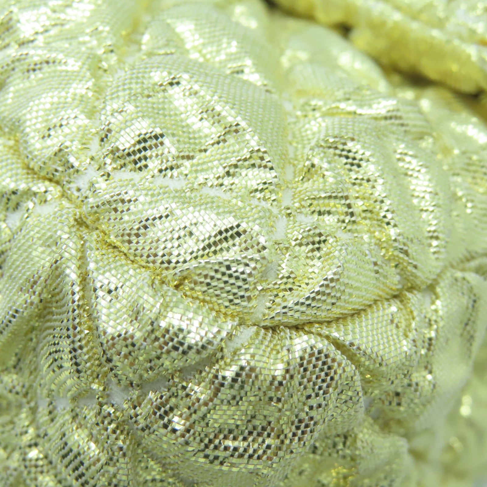 CHANEL **【清倉大減價】菱格帆布Chain Shoulder金扣鏈帶肩背袋金色