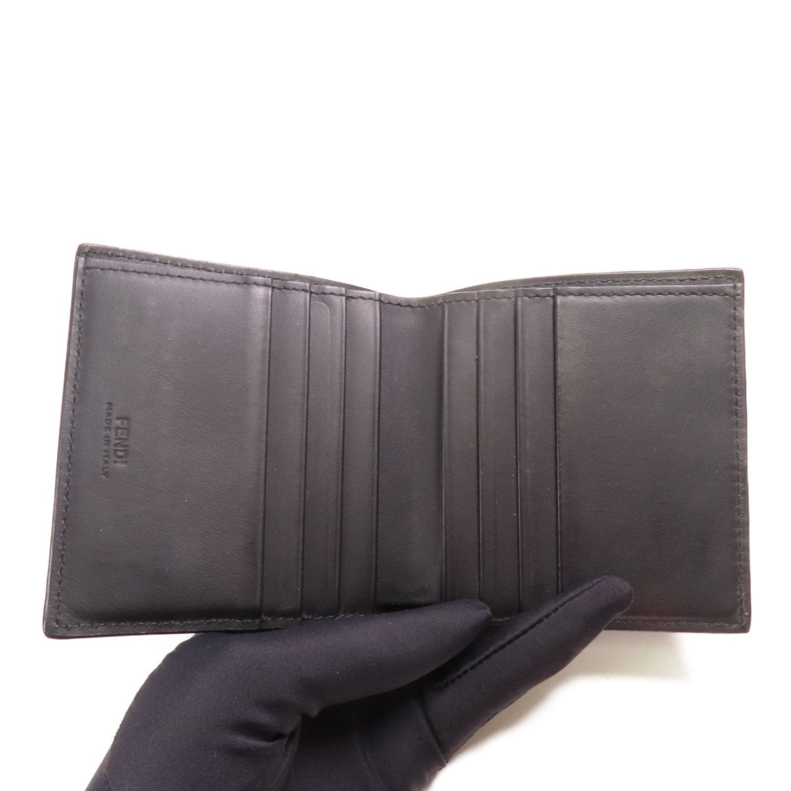 FENDI 【激減優惠】牛皮皮革Wallet錢包