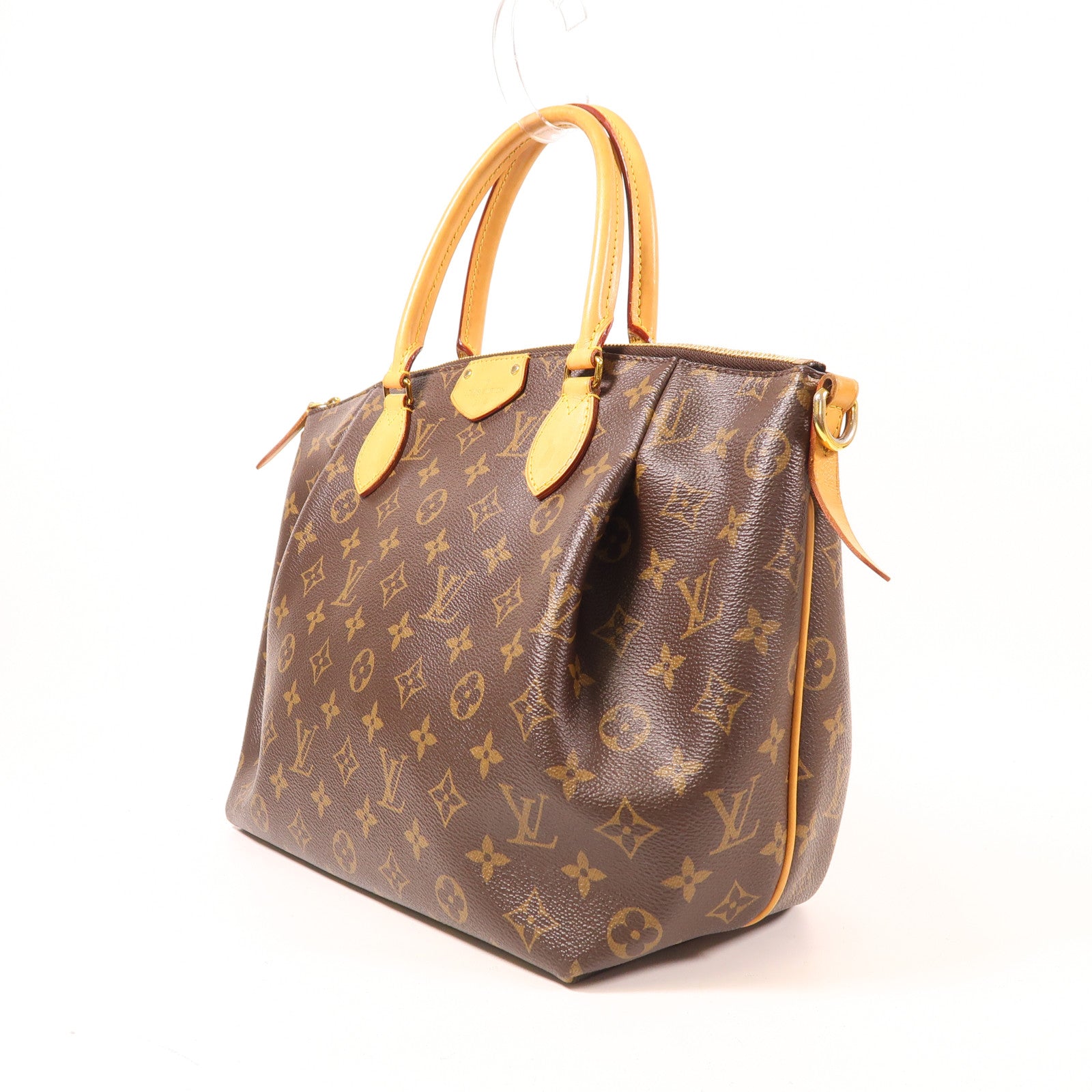 LOUIS VUITTON LV GHW Turenne MM 2 Way Shoulder Bag Handbag M48814 Monogram Brown
