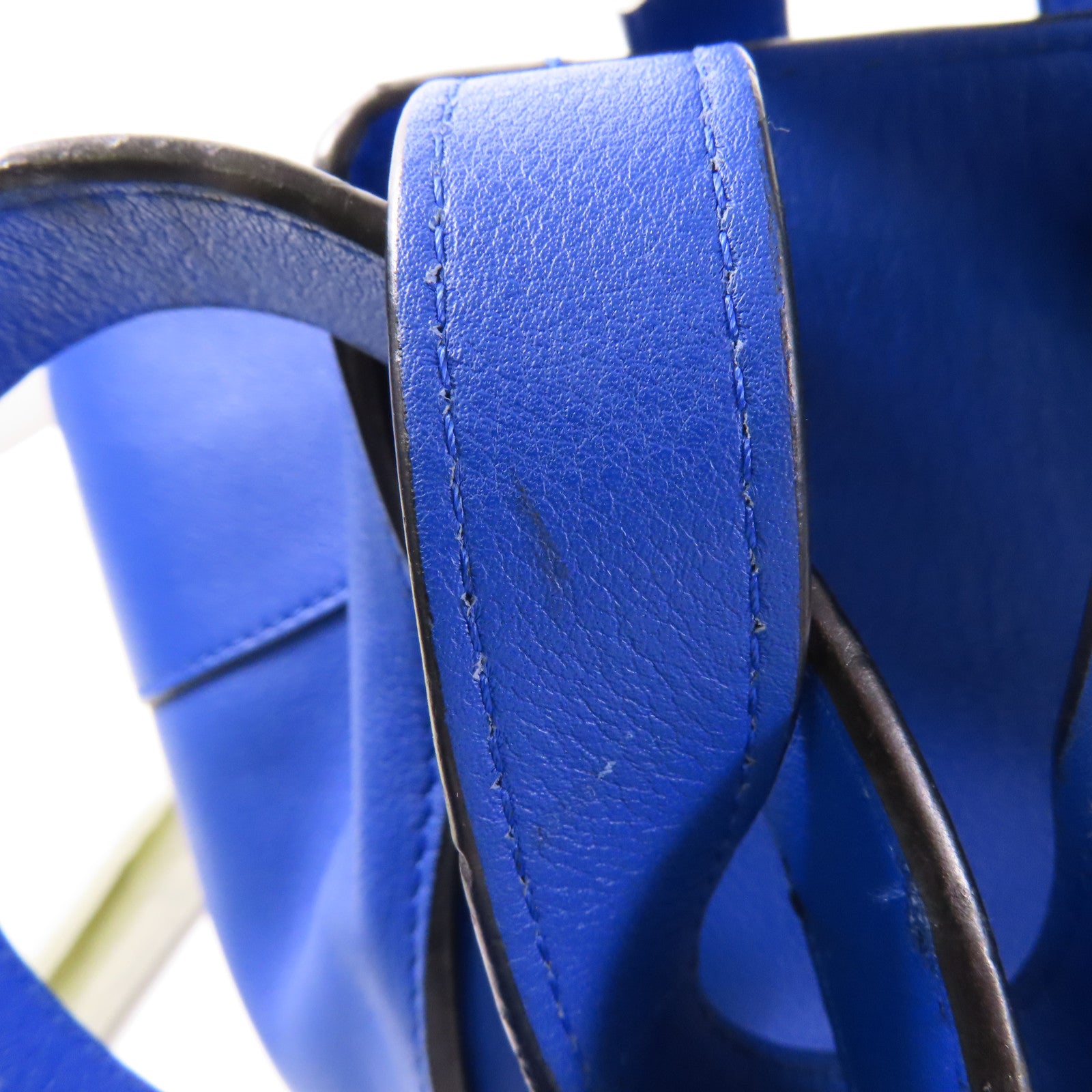 LOEWE 【激減優惠】牛皮皮革Hammock銀扣肩背袋