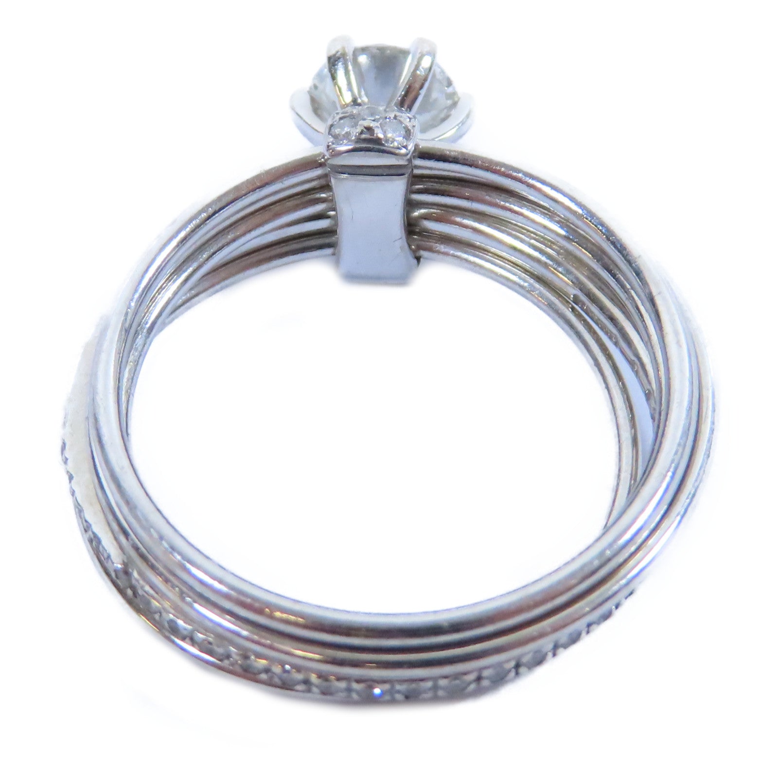 JEWELRY **【激減優惠】18K白金Diamond Ring 0.62ct/0.20ct鑽石戒指US#6