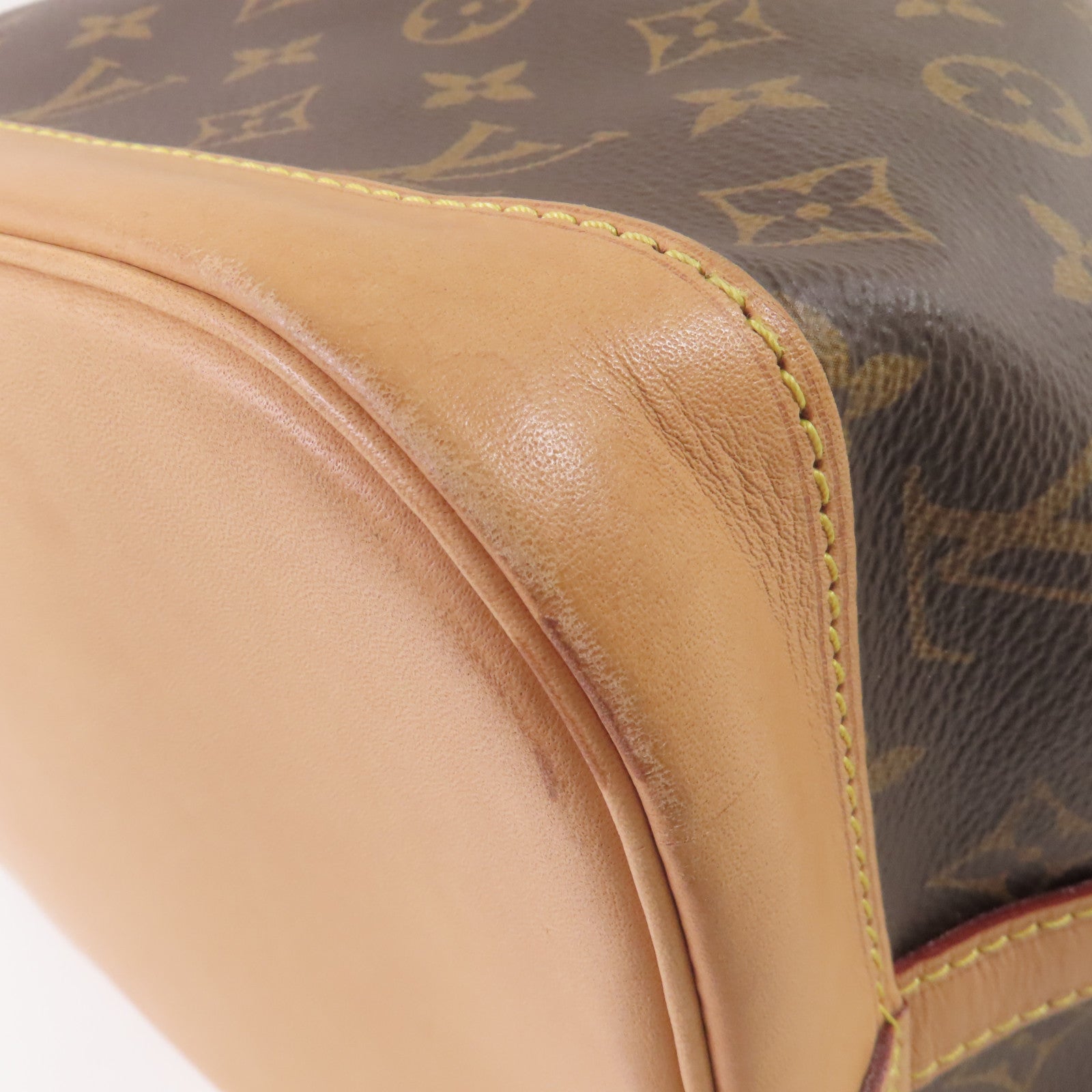 LOUIS VUITTON Monogram Noe Bucket Shoulder Bag金扣肩背袋啡色