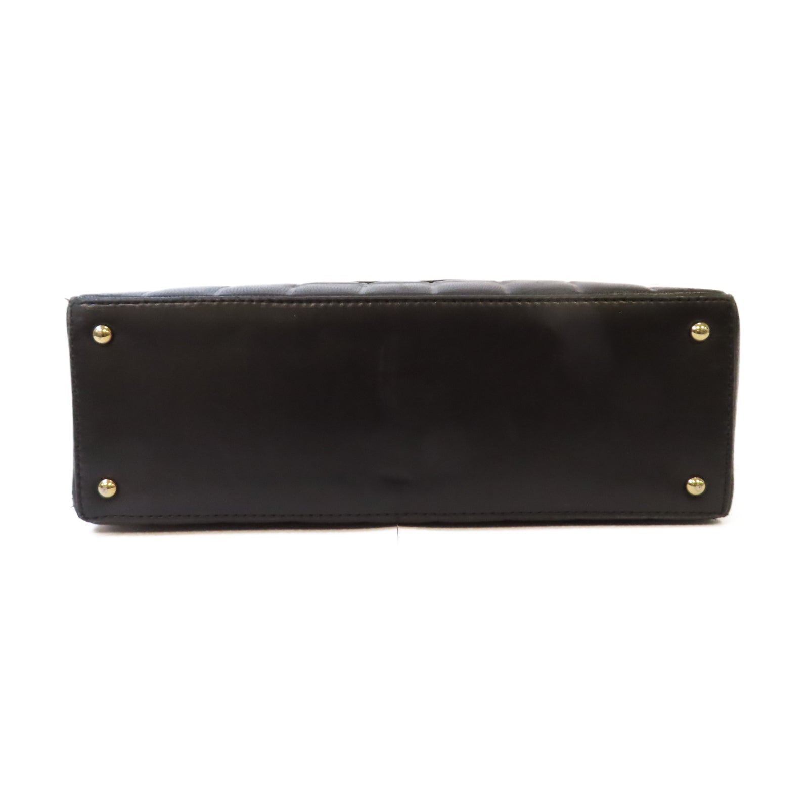 CHANEL 羊皮皮革Shoulder Bag金扣肩背袋黑色