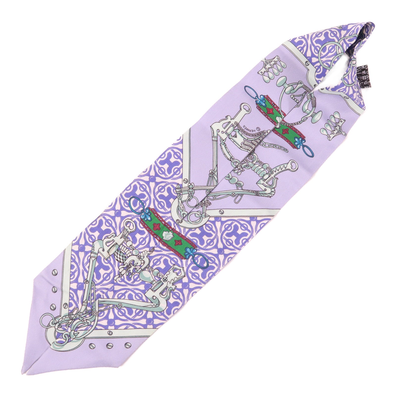 HERMES 絲質Twilly絲巾