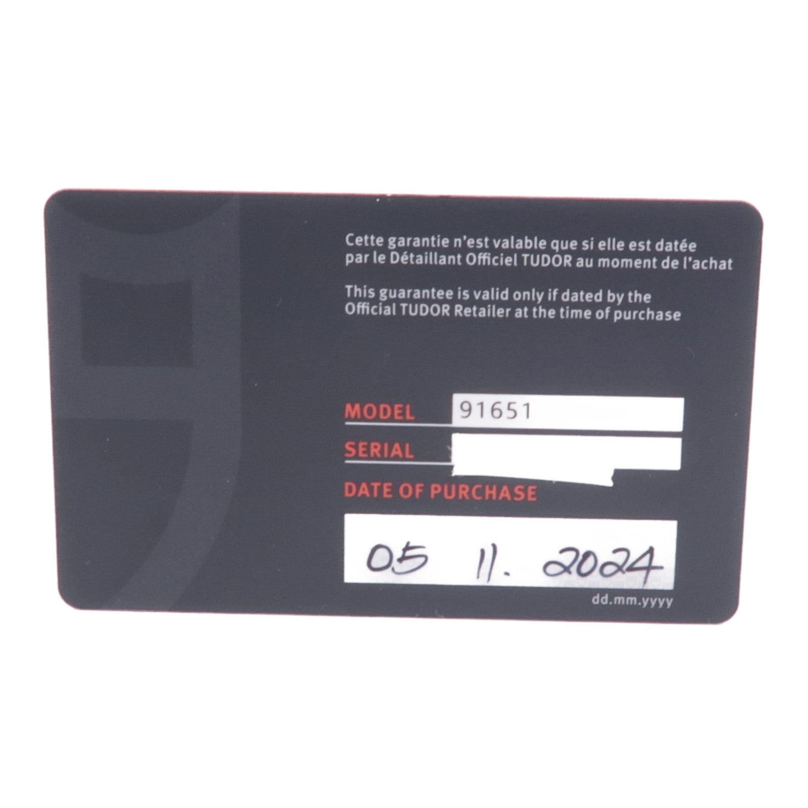 TUDOR 1926 M91651-0003