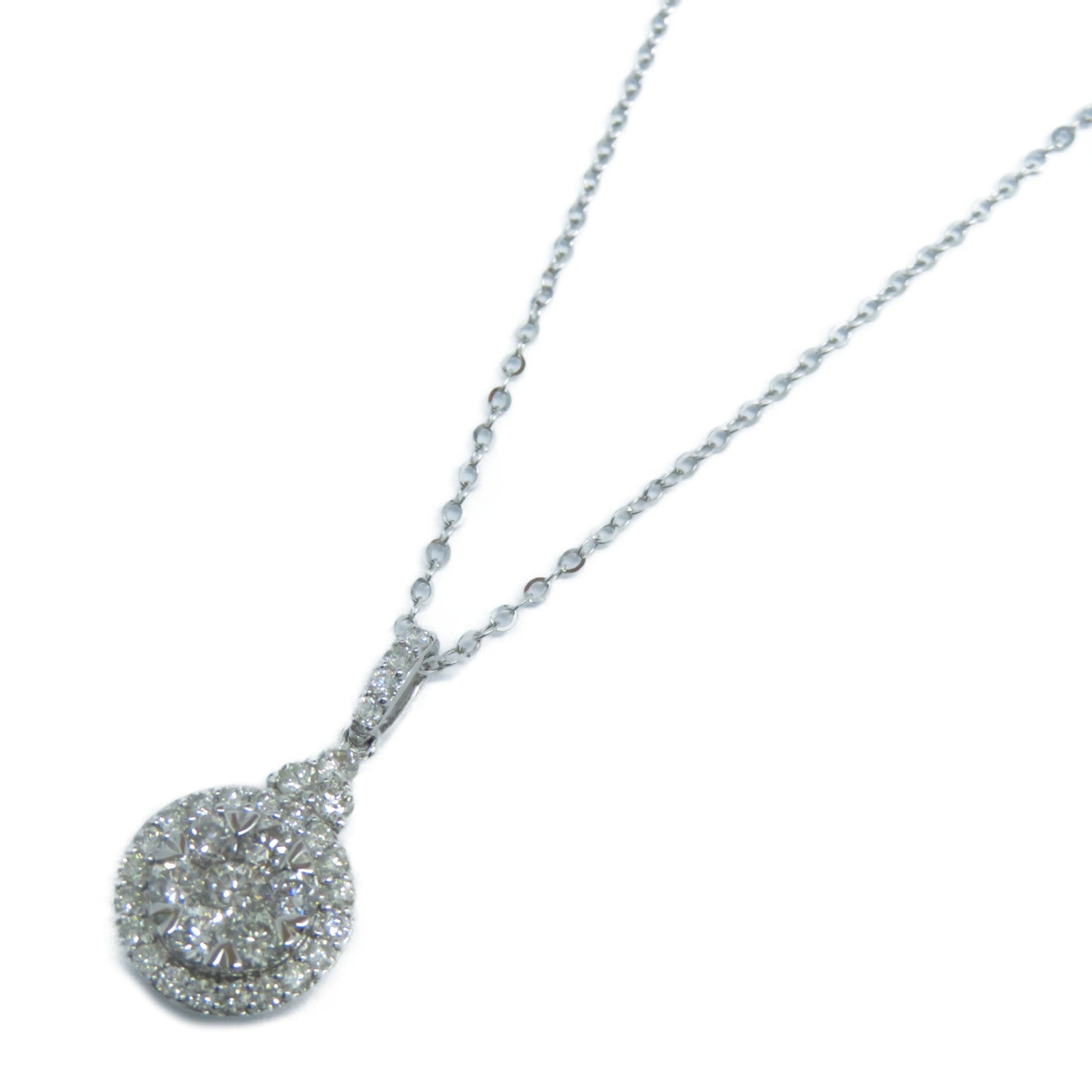 JEWELRY 【激減優惠】18K白金Diamond Necklace鑽石項鍊