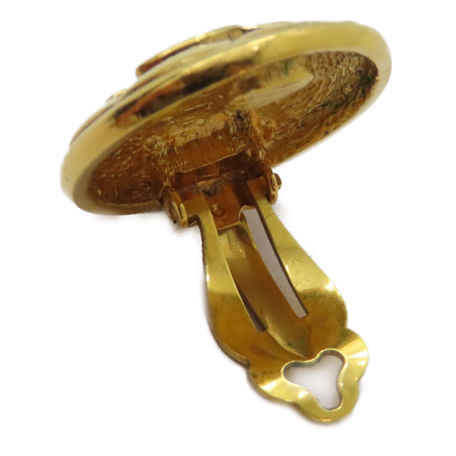 CHANEL 金屬Vintage Earrings耳環金色