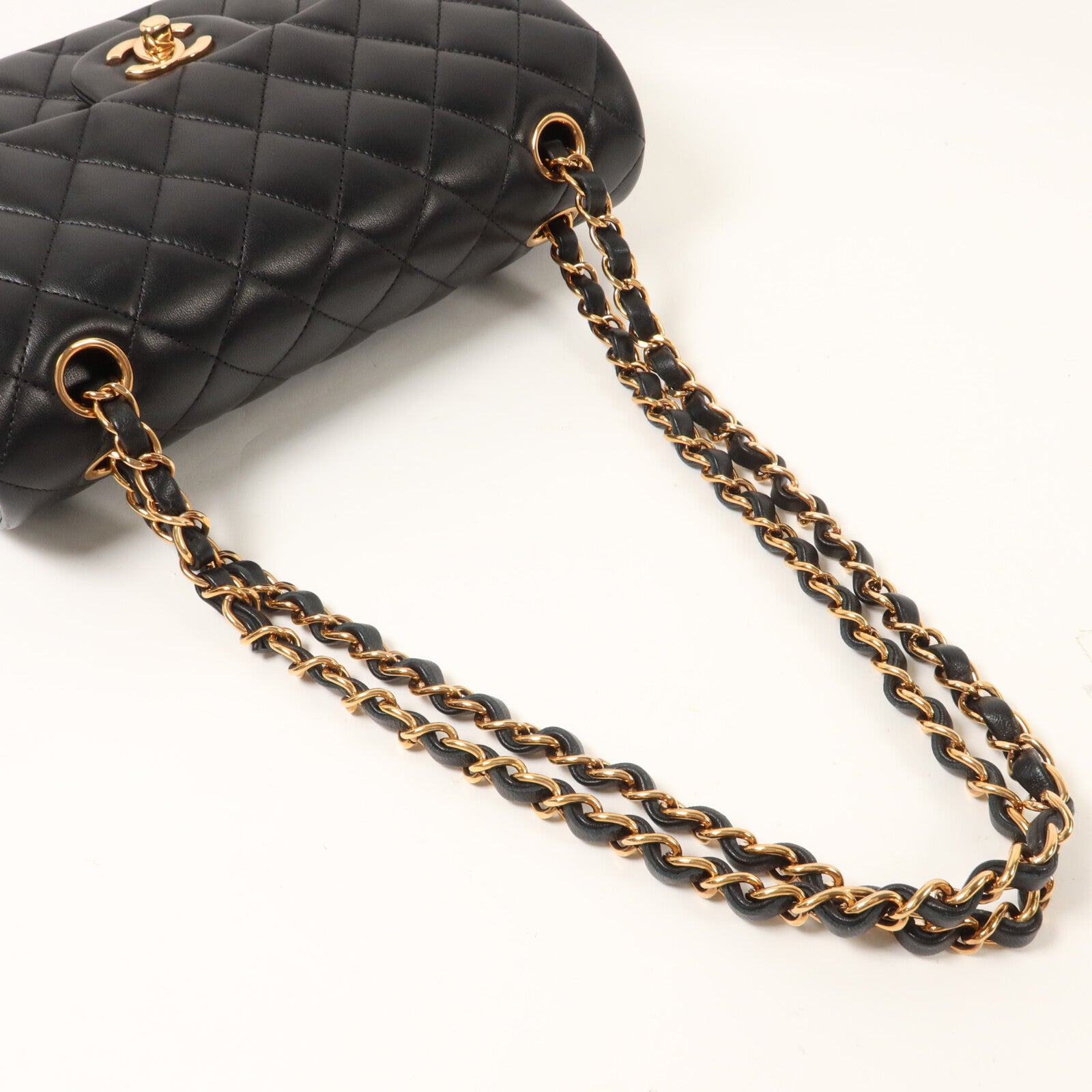 CHANEL 羊皮皮革Classic 23鏈帶肩背袋