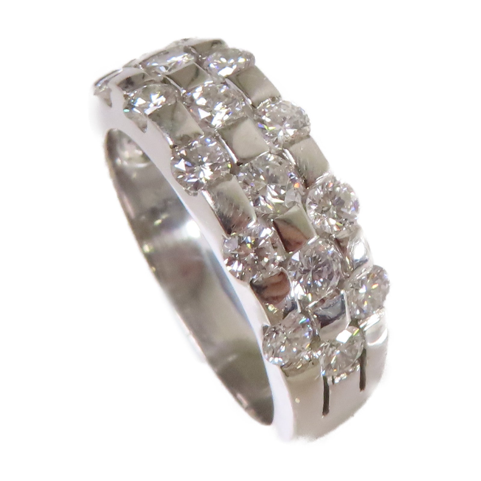 JEWELRY 【激減優惠】PT900鉑金/鑽石Diamond Ring戒指US#5.25