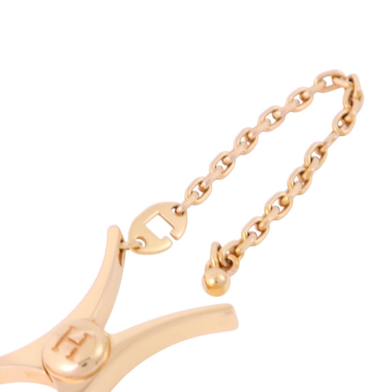 HERMES 金屬Filou Glove Clip Charm金扣掛飾