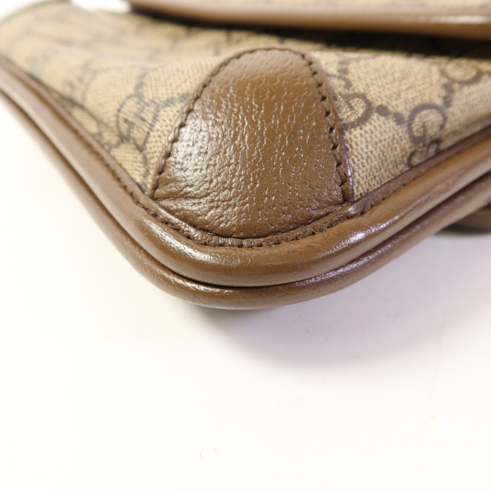 GUCCI 塗層帆布Neo Small GG Supreme金扣肩背袋