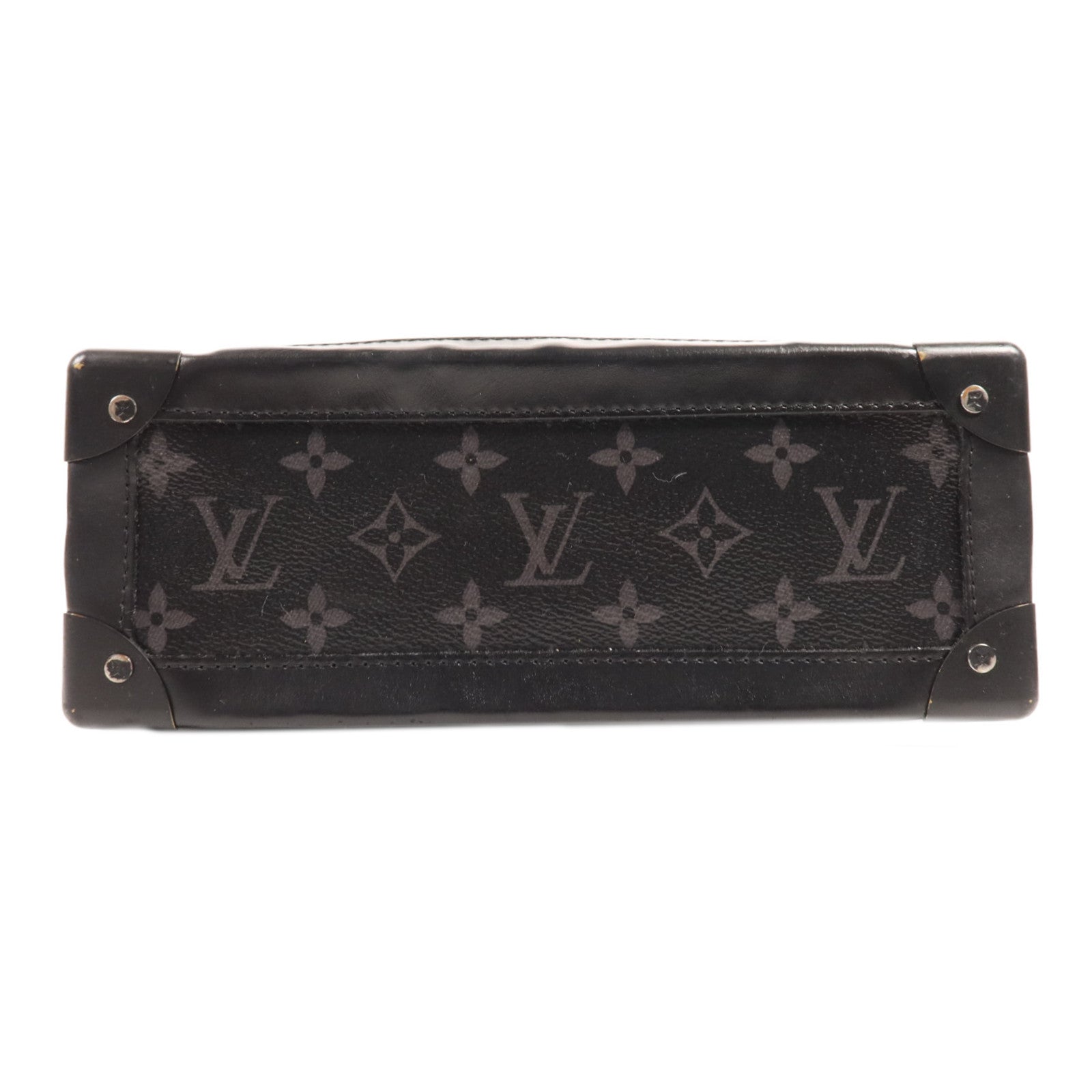 LOUIS VUITTON Monogram Eclipse Soft Trunk肩背袋