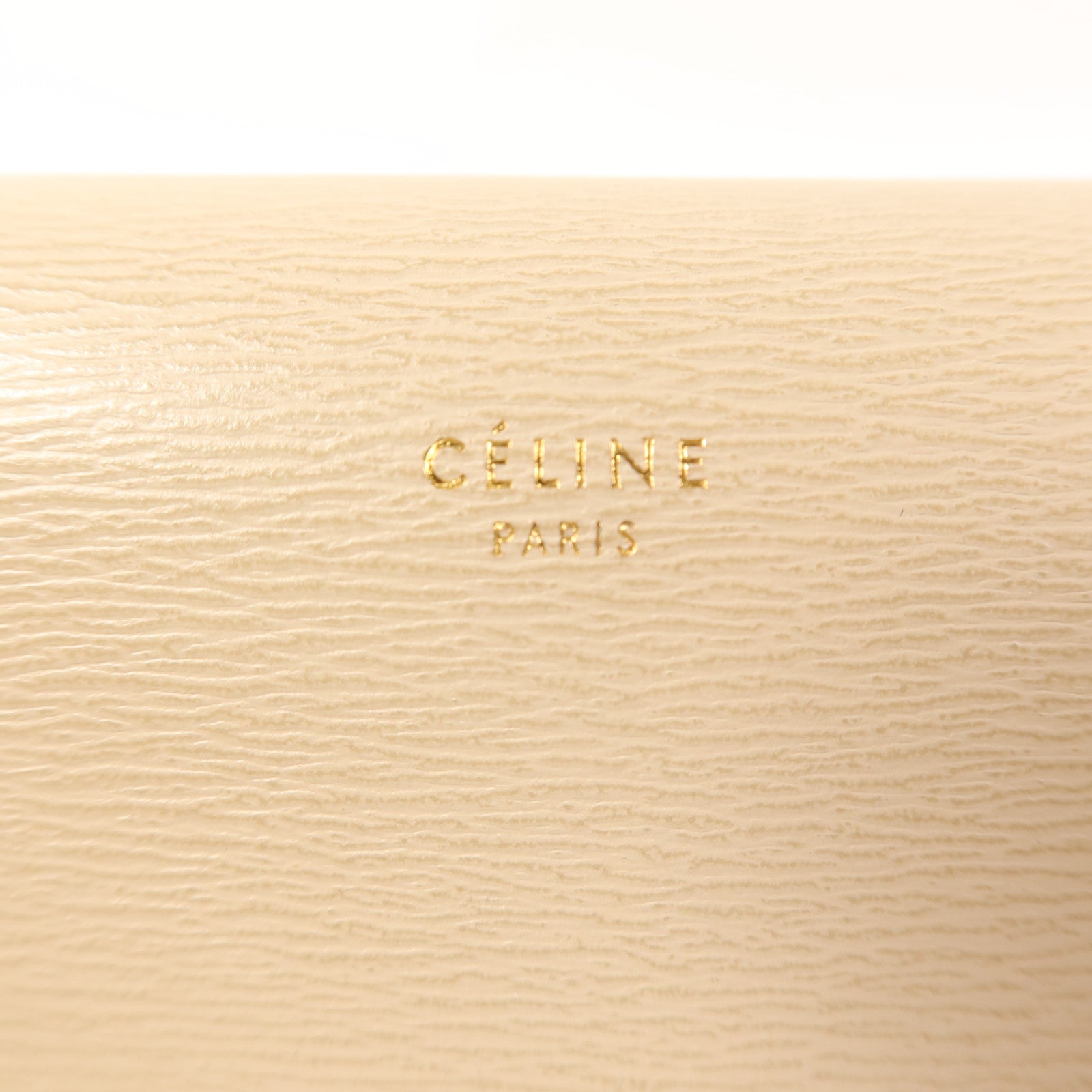 CELINE 牛皮皮革Shoulder Bag金扣肩背袋