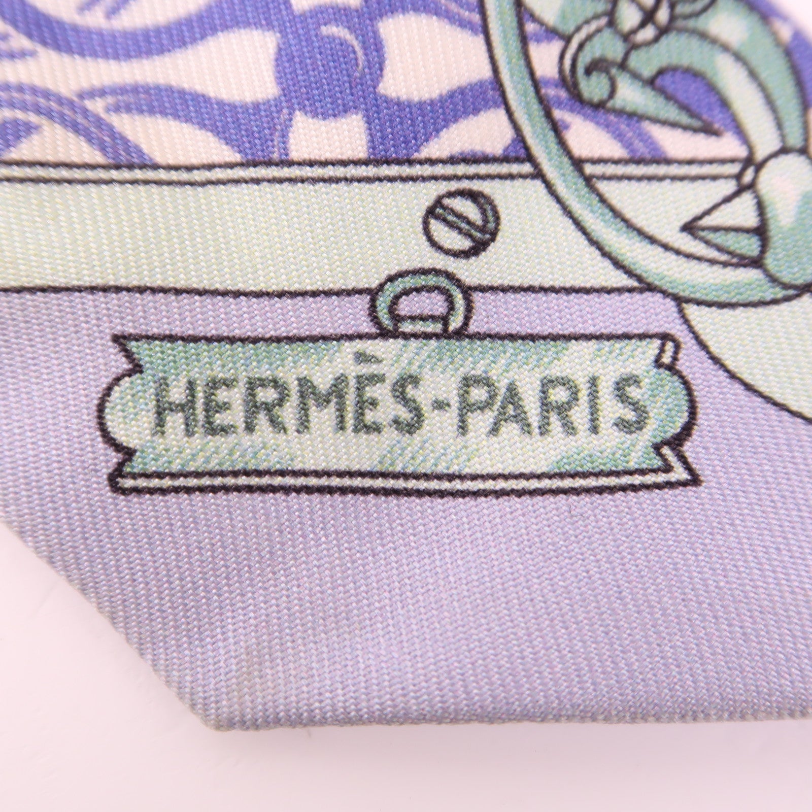 HERMES 絲質Twilly絲巾