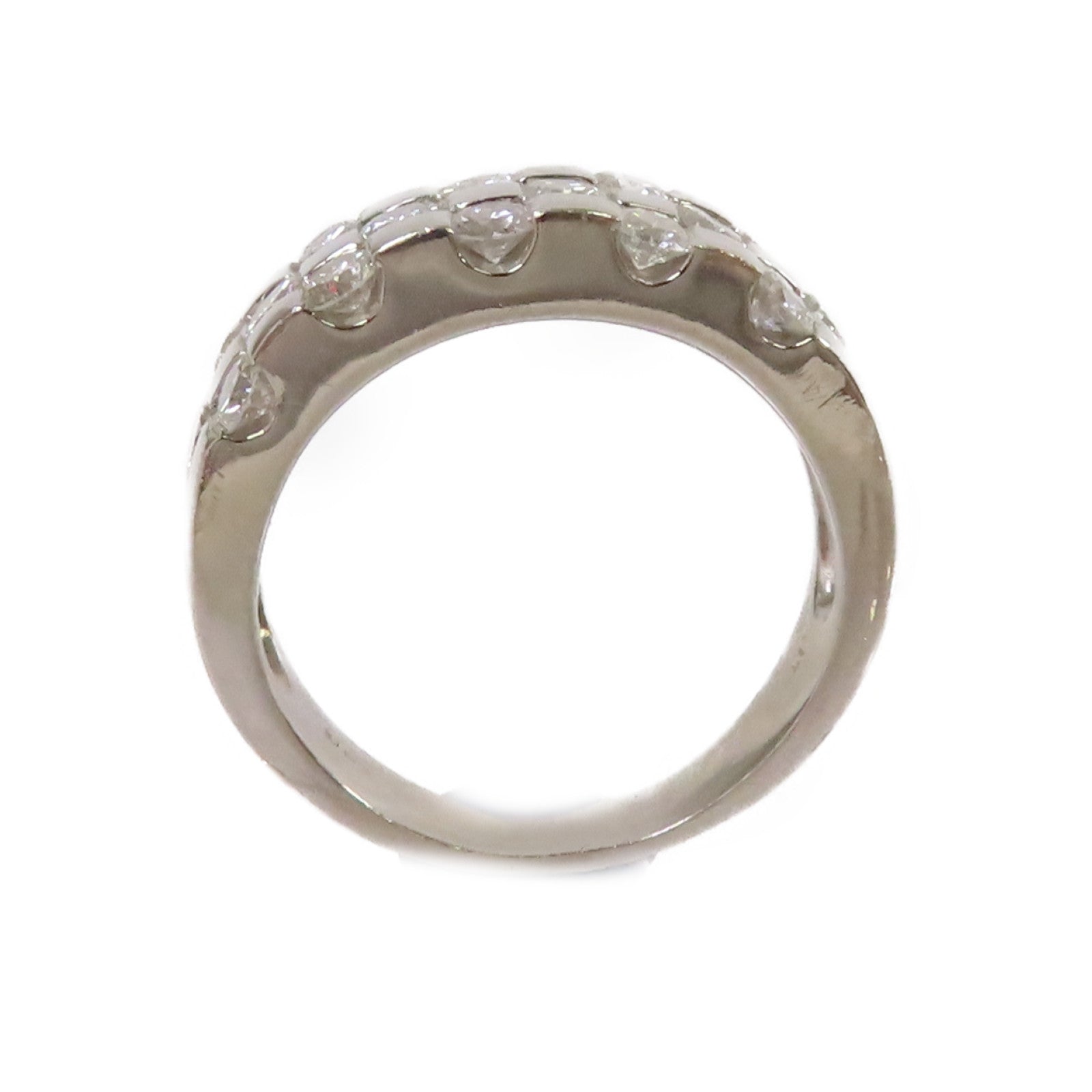 JEWELRY 【激減優惠】PT900鉑金/鑽石Diamond Ring戒指US#5.25
