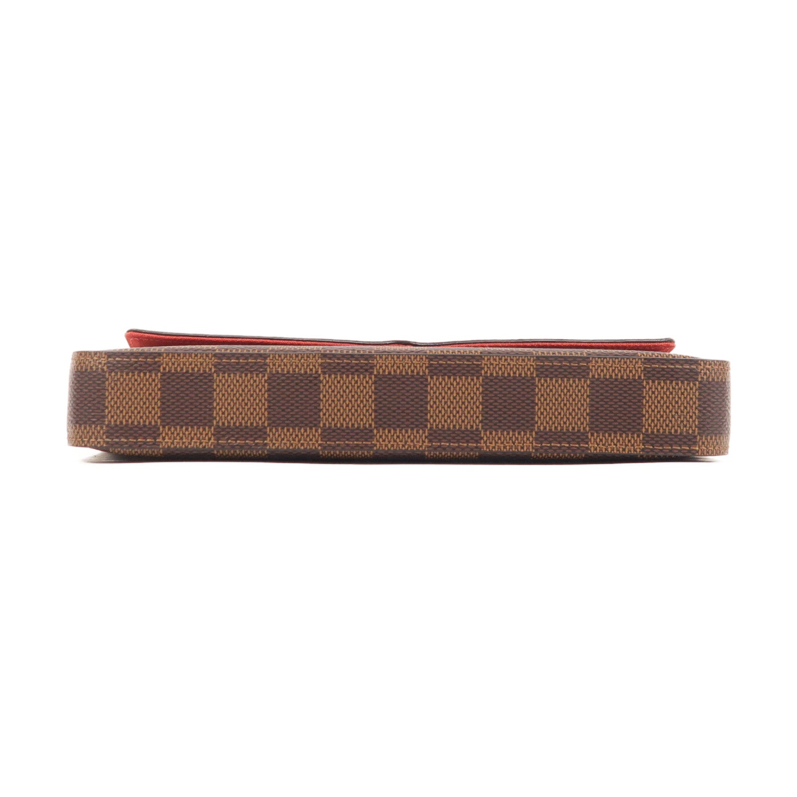 LOUIS VUITTON 【激減優惠】Damier Felicie Pochette金扣鏈帶肩背袋