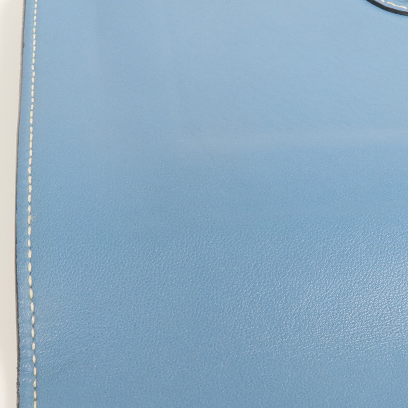 HERMES Togo皮革Dogon GM長錢包Bleu Jean