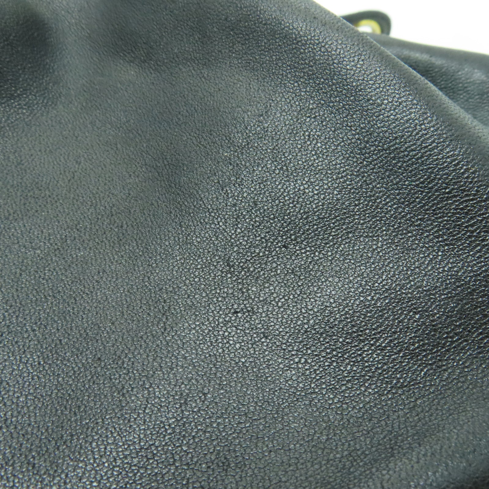CHANEL 【激減優惠】羊皮皮革Shoulder Bag金扣肩背袋黑色