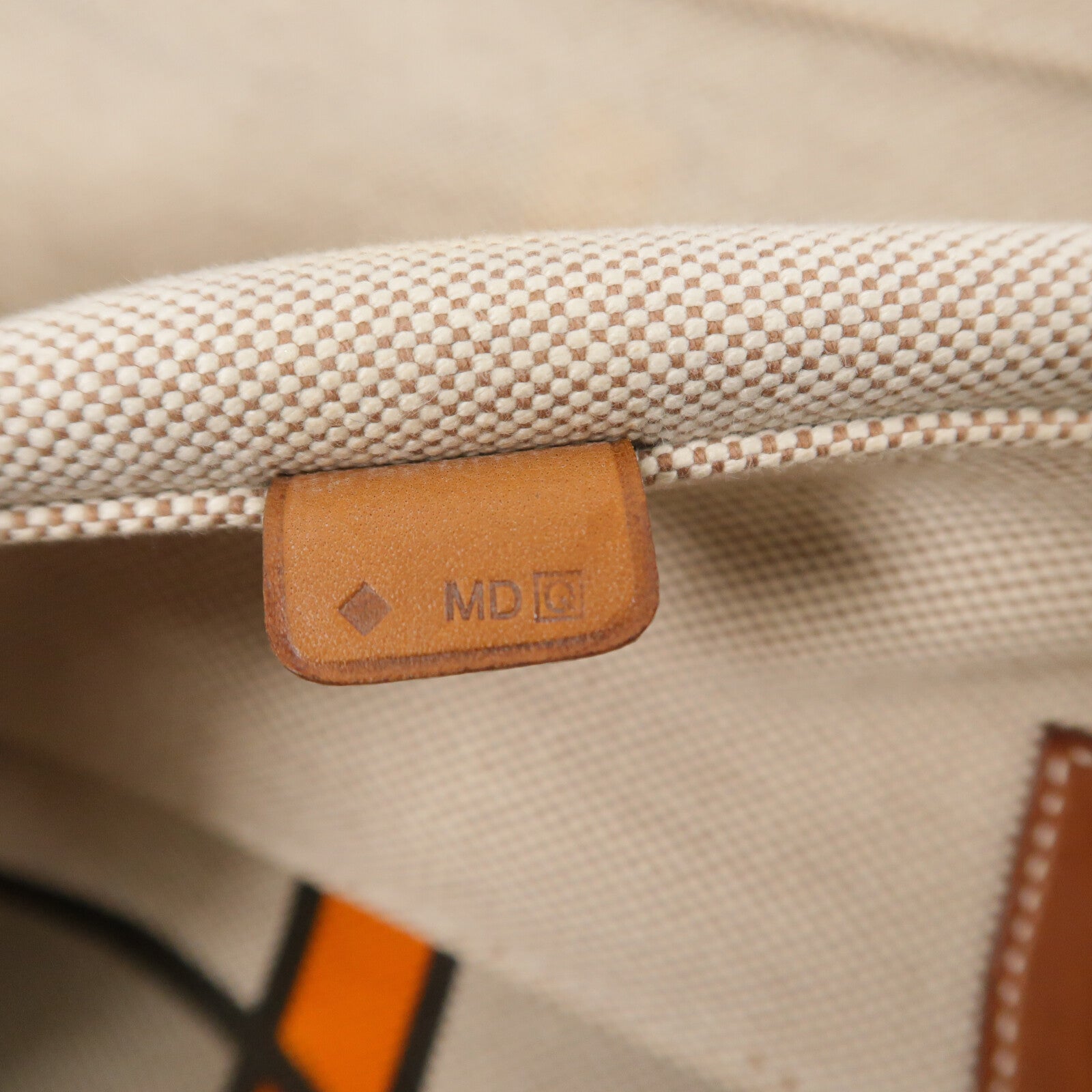 HERMES 帆布Steeple 28肩背袋