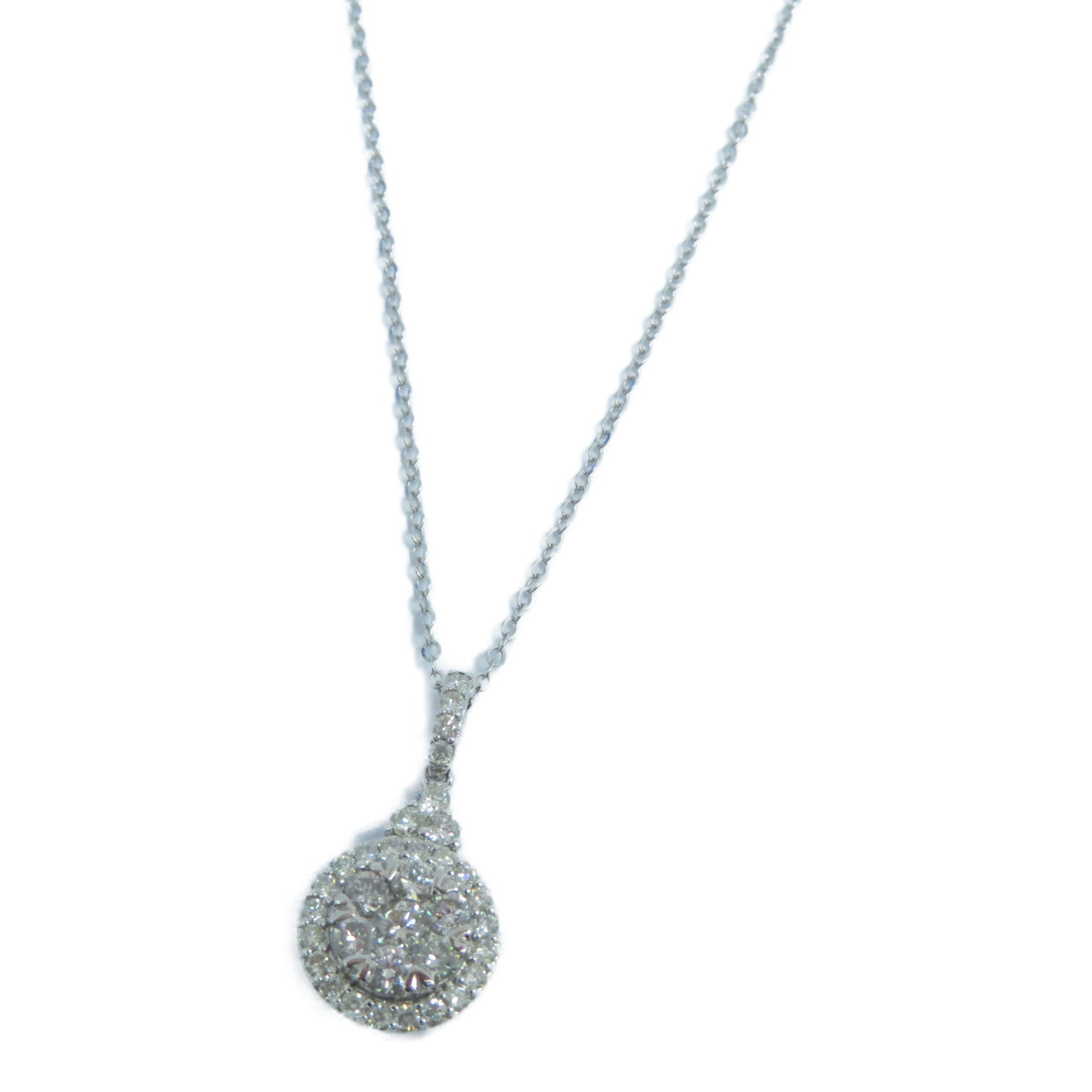 JEWELRY 【激減優惠】18K白金Diamond Necklace鑽石項鍊