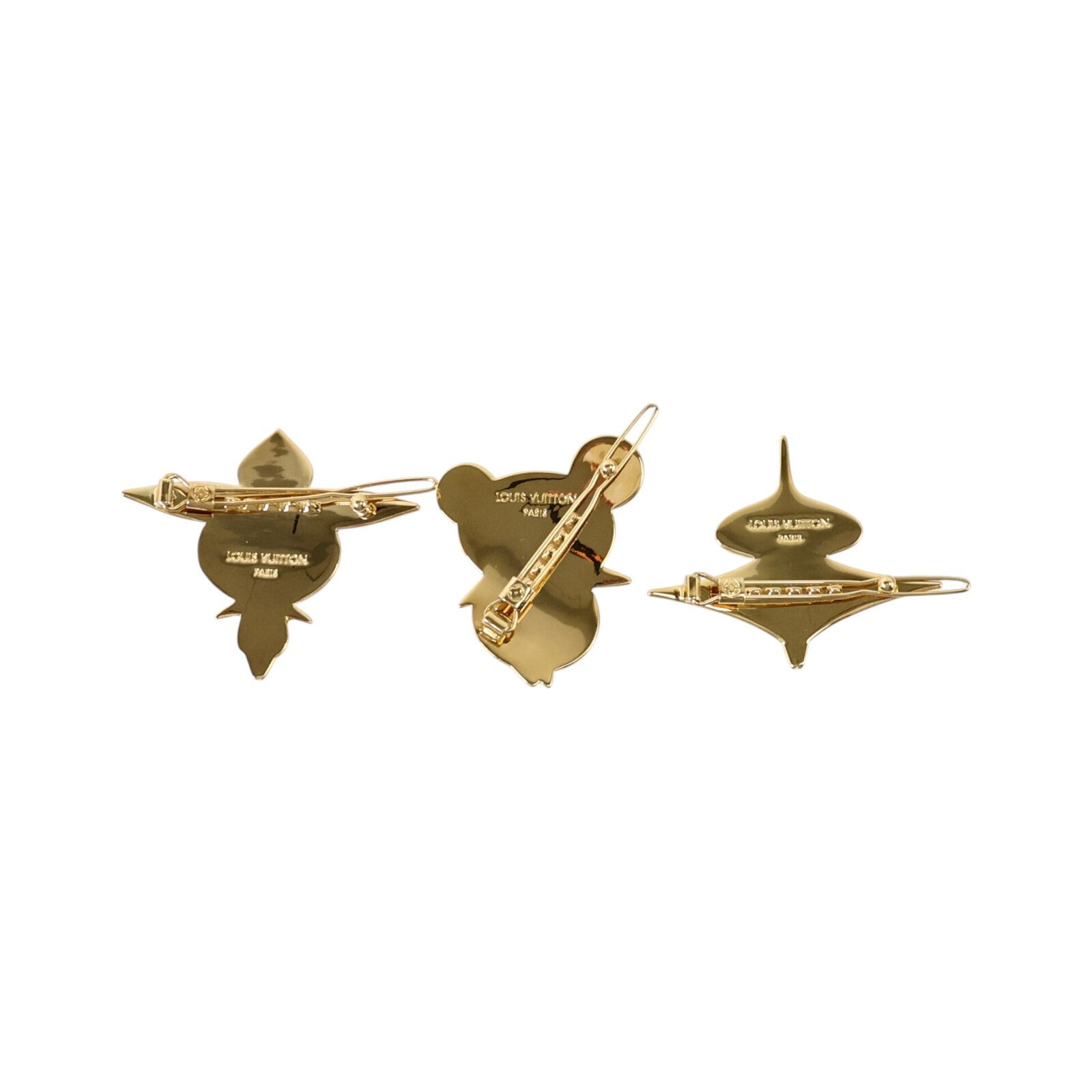LOUIS VUITTON 金屬/琺瑯Takashi Murakami Hair Clip髮夾套