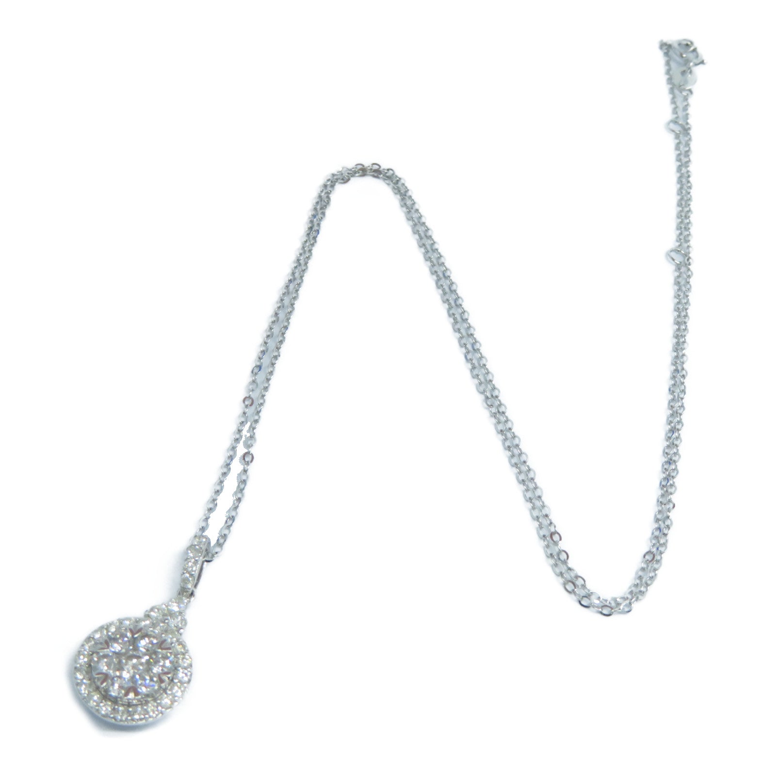 JEWELRY 【激減優惠】18K白金Diamond Necklace鑽石項鍊