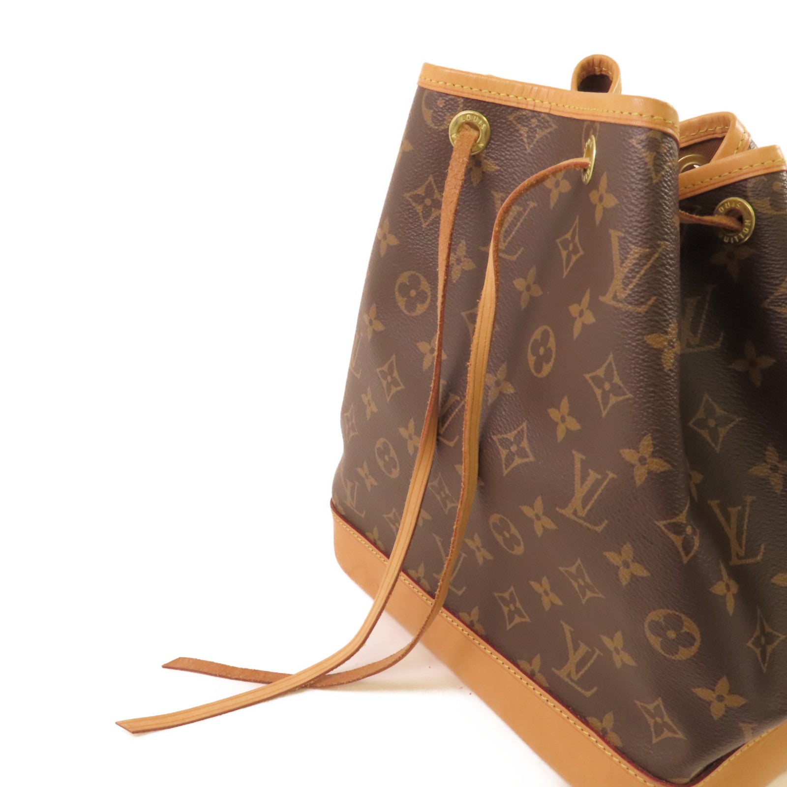 LOUIS VUITTON Monogram Noe Bucket Shoulder Bag金扣肩背袋啡色