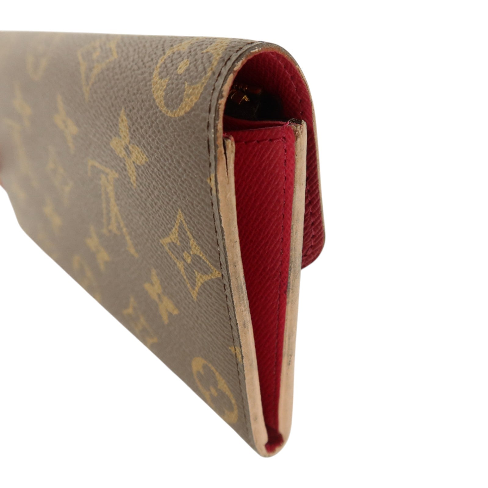 LOUIS VUITTON Monogram Blooming Flowers Emilie Wallet金扣長錢包
