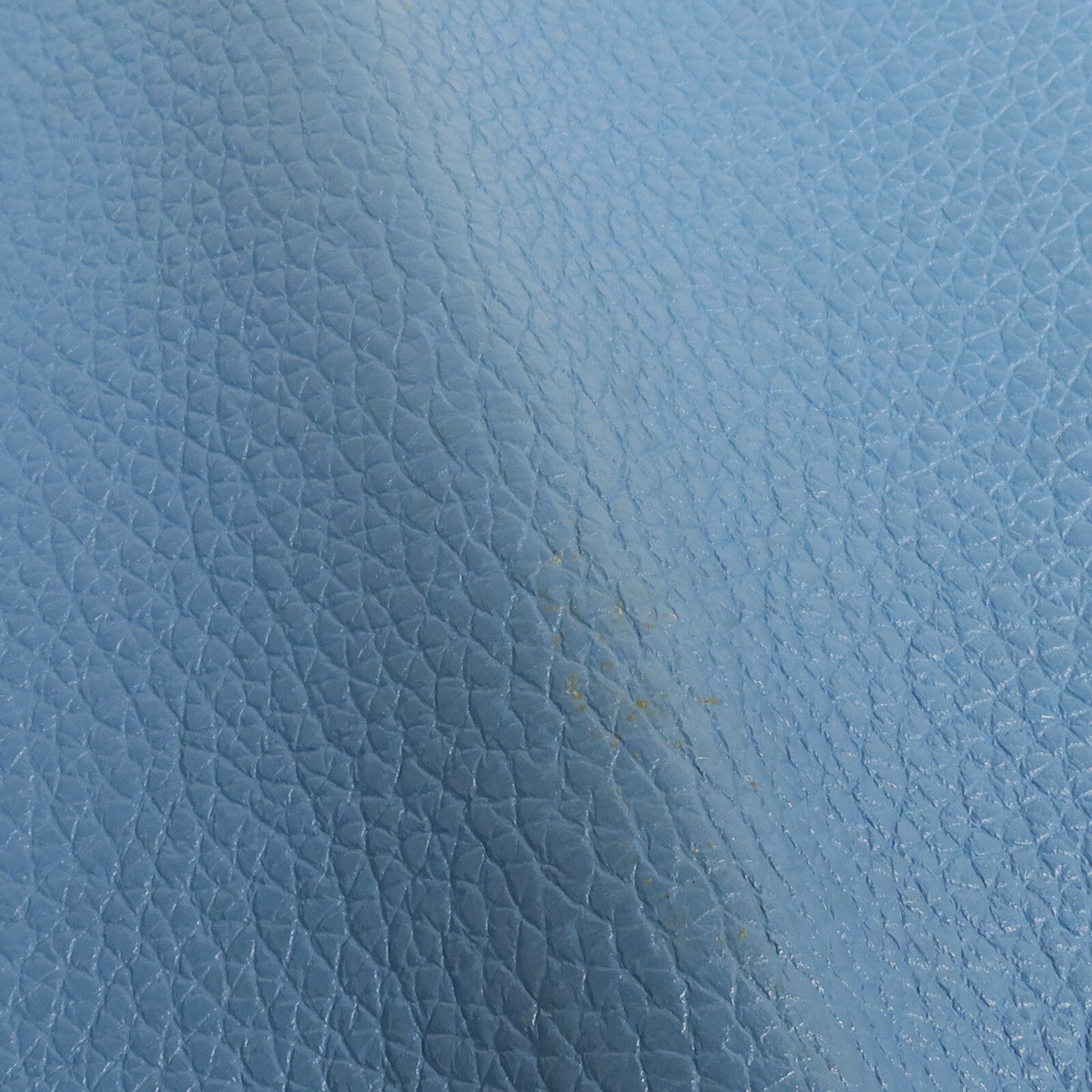HERMES Togo皮革Dogon GM長錢包Bleu Jean