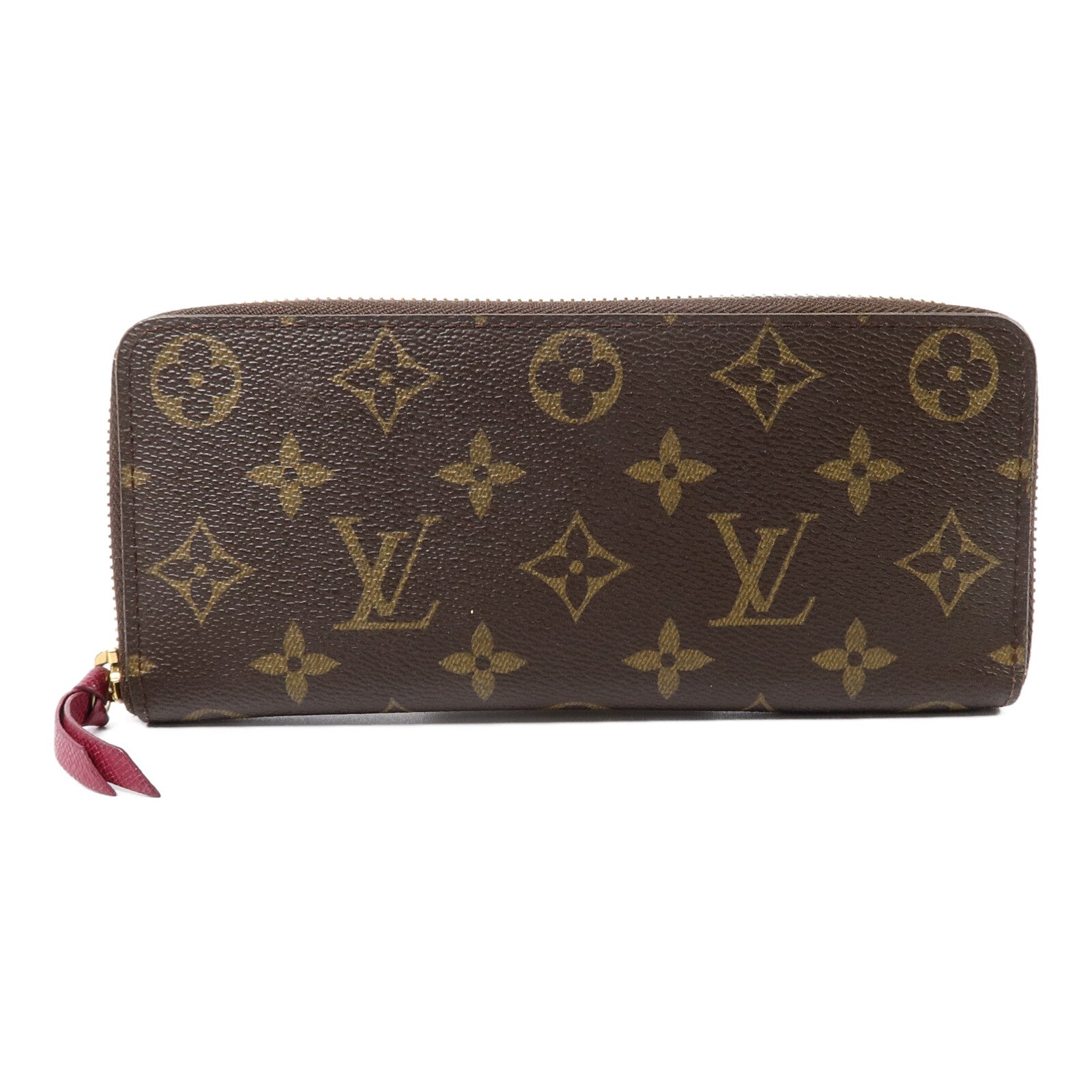 LOUIS VUITTON Monogram Clemence Wallet金扣長錢包