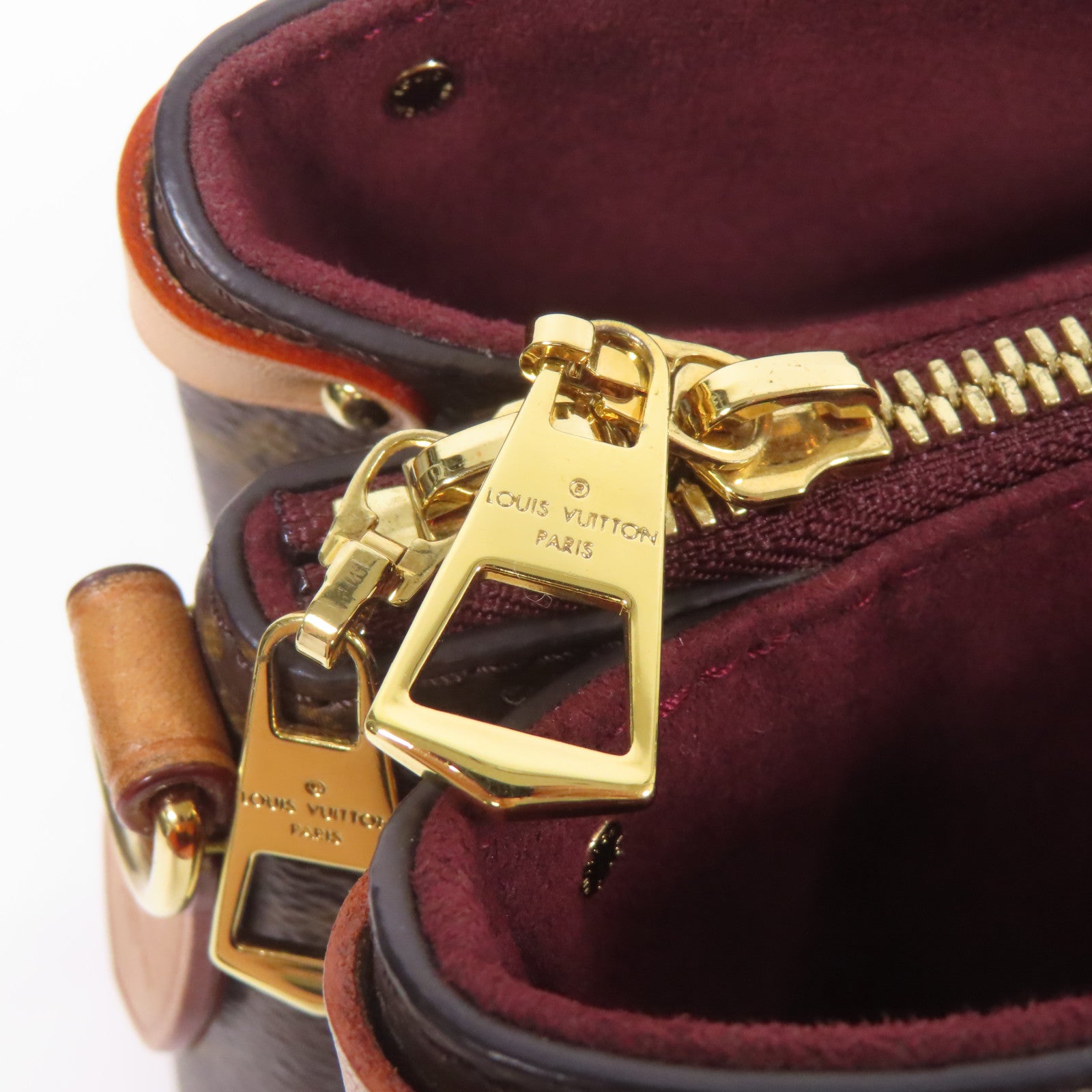 LOUIS VUITTON Monogram Soufflot Tote BB金扣手挽肩背兩用袋