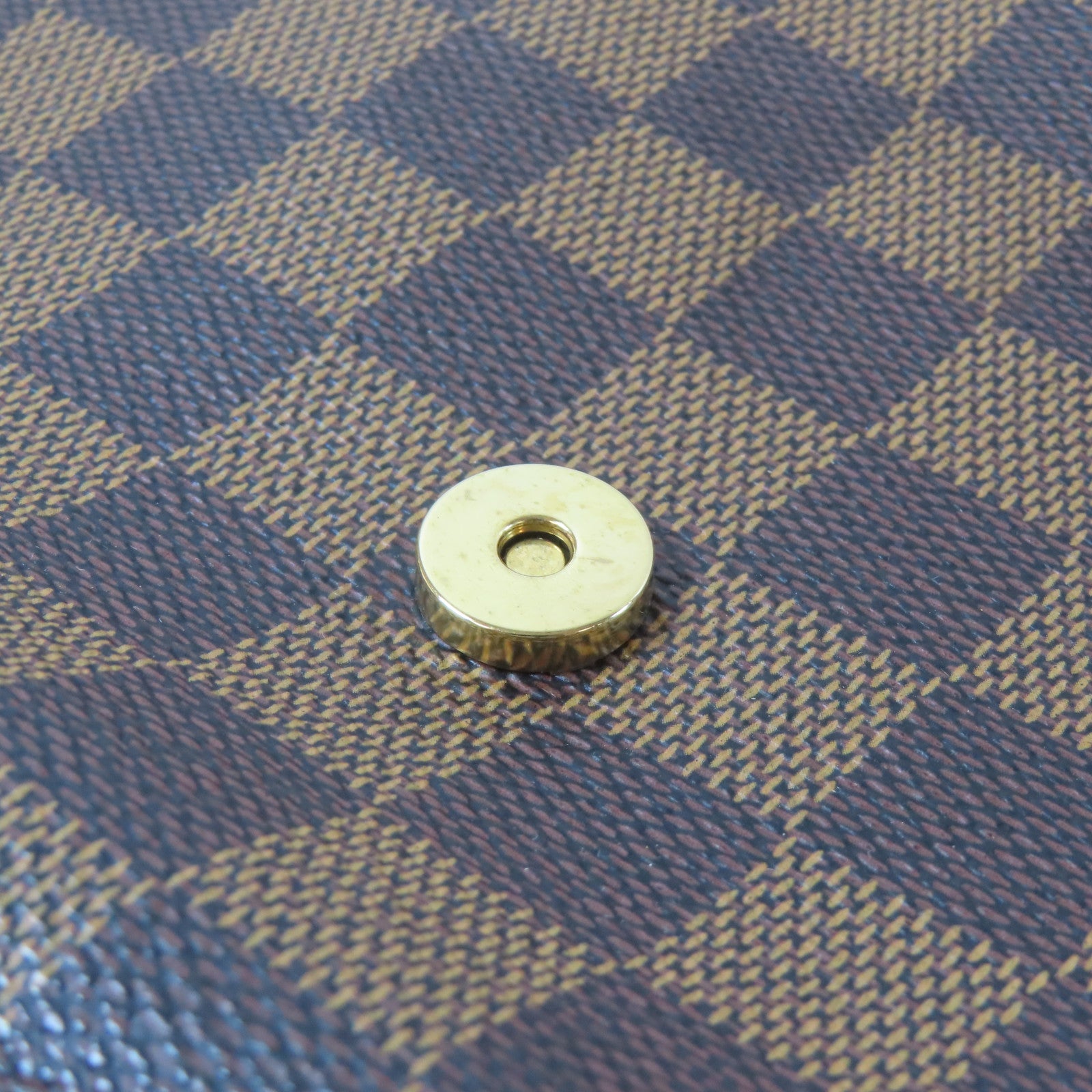 LOUIS VUITTON 【激減優惠】Damier Musette Tango金扣肩背袋啡色