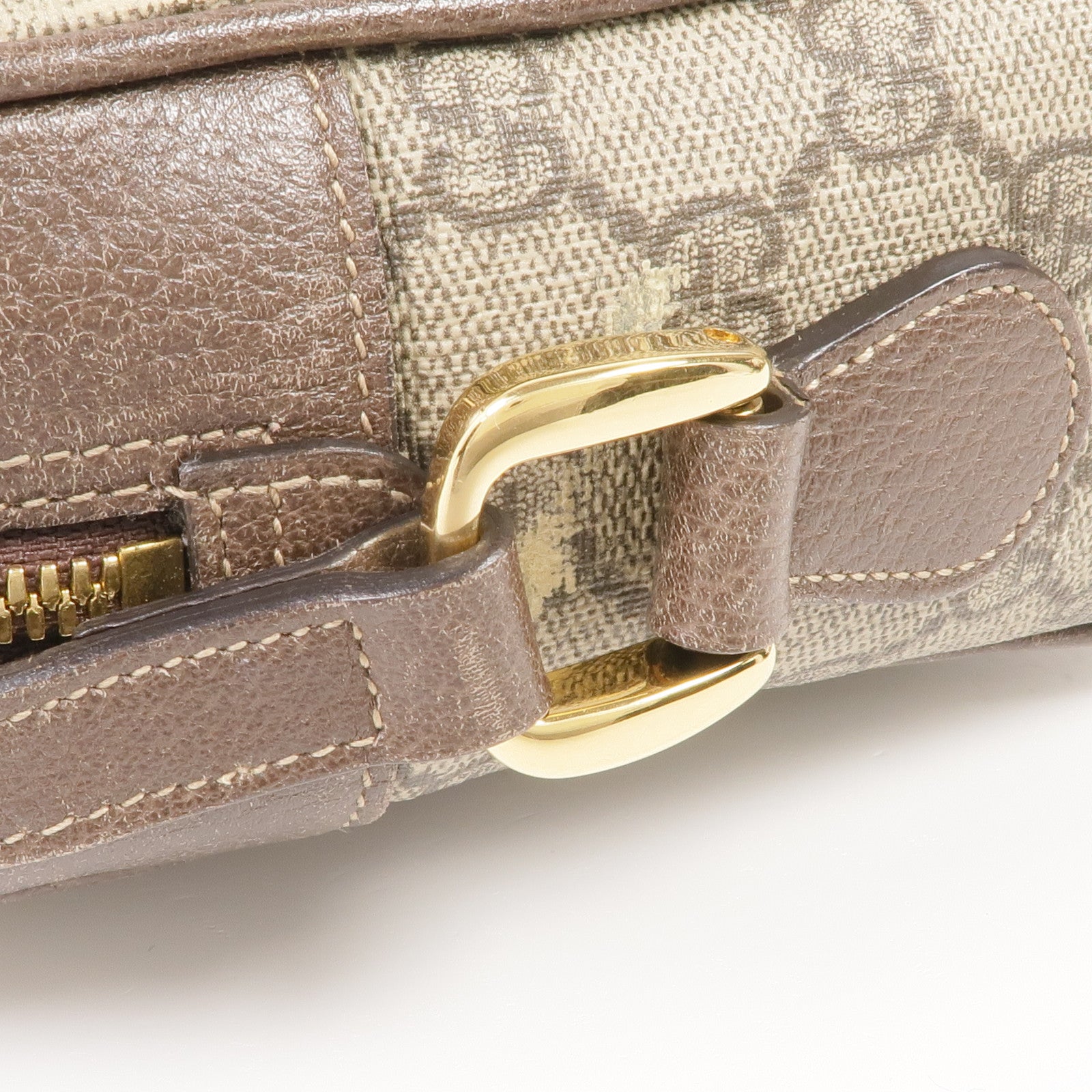 GUCCI 塗層帆布Ophidia Crossbody Bag金扣肩背袋