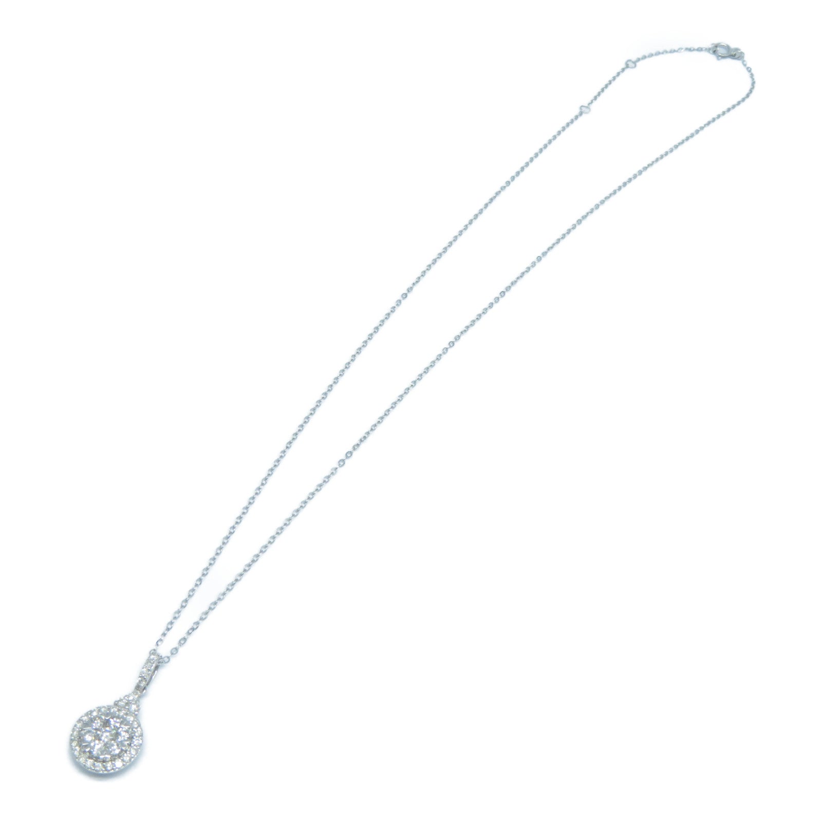 JEWELRY 【激減優惠】18K白金Diamond Necklace鑽石項鍊