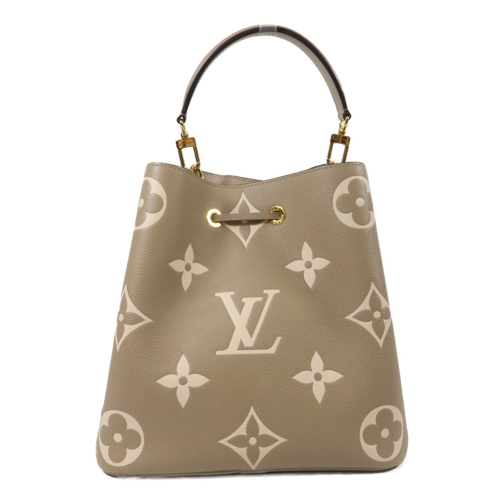 LOUIS VUITTON Monogram Empreinte Neo Noe MM手挽肩背兩用袋
