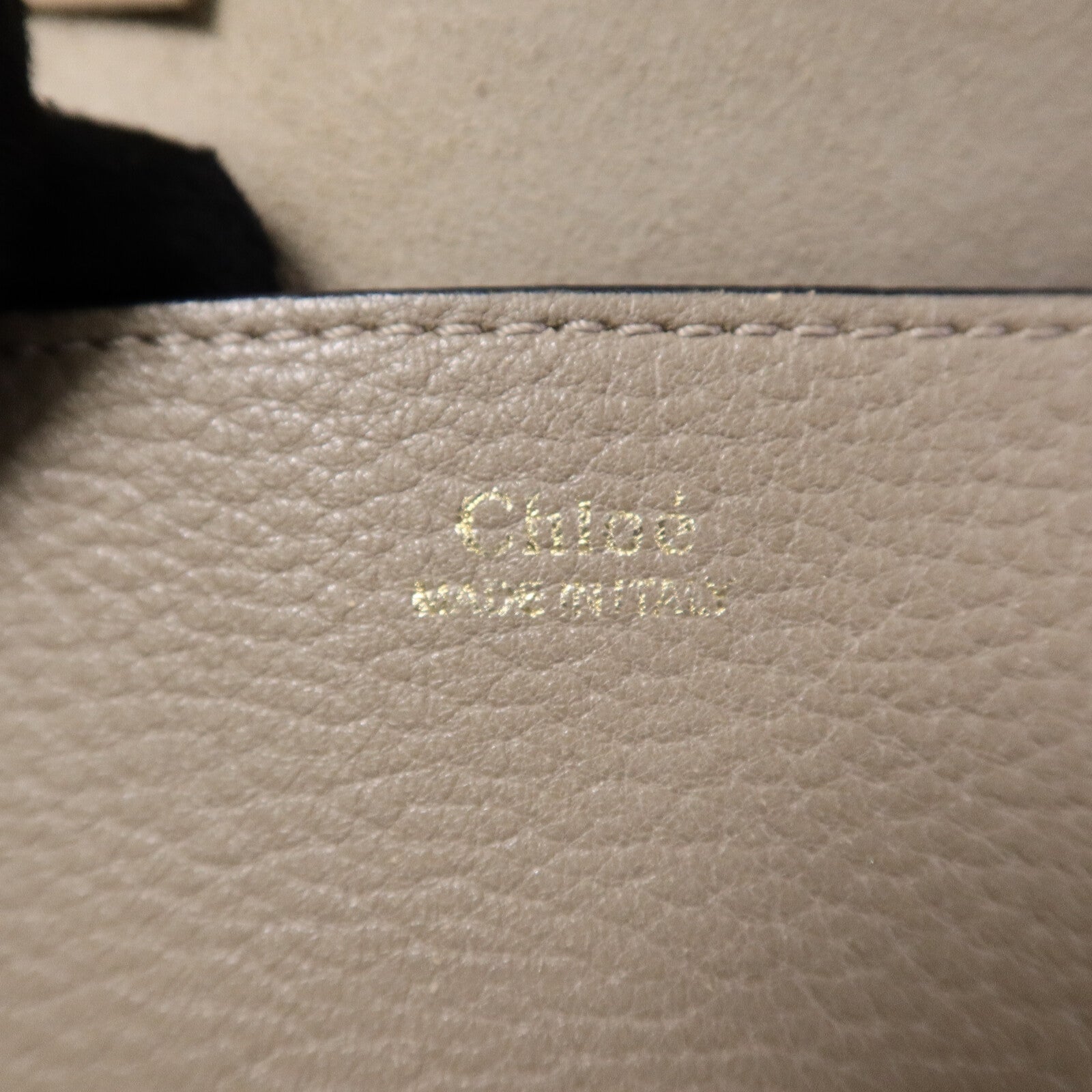 Chloe 牛皮皮革Drew Bag鏈帶肩背袋