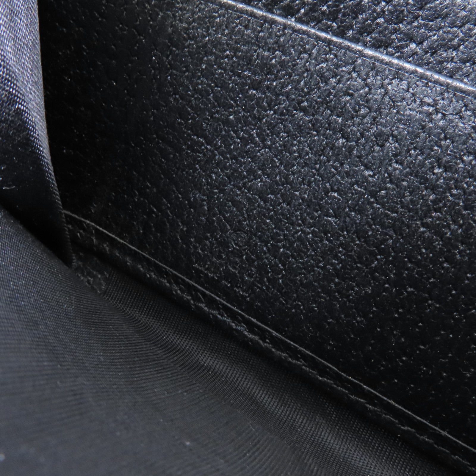 GUCCI 牛皮皮革Zipped Long Wallet金扣長錢包黑色
